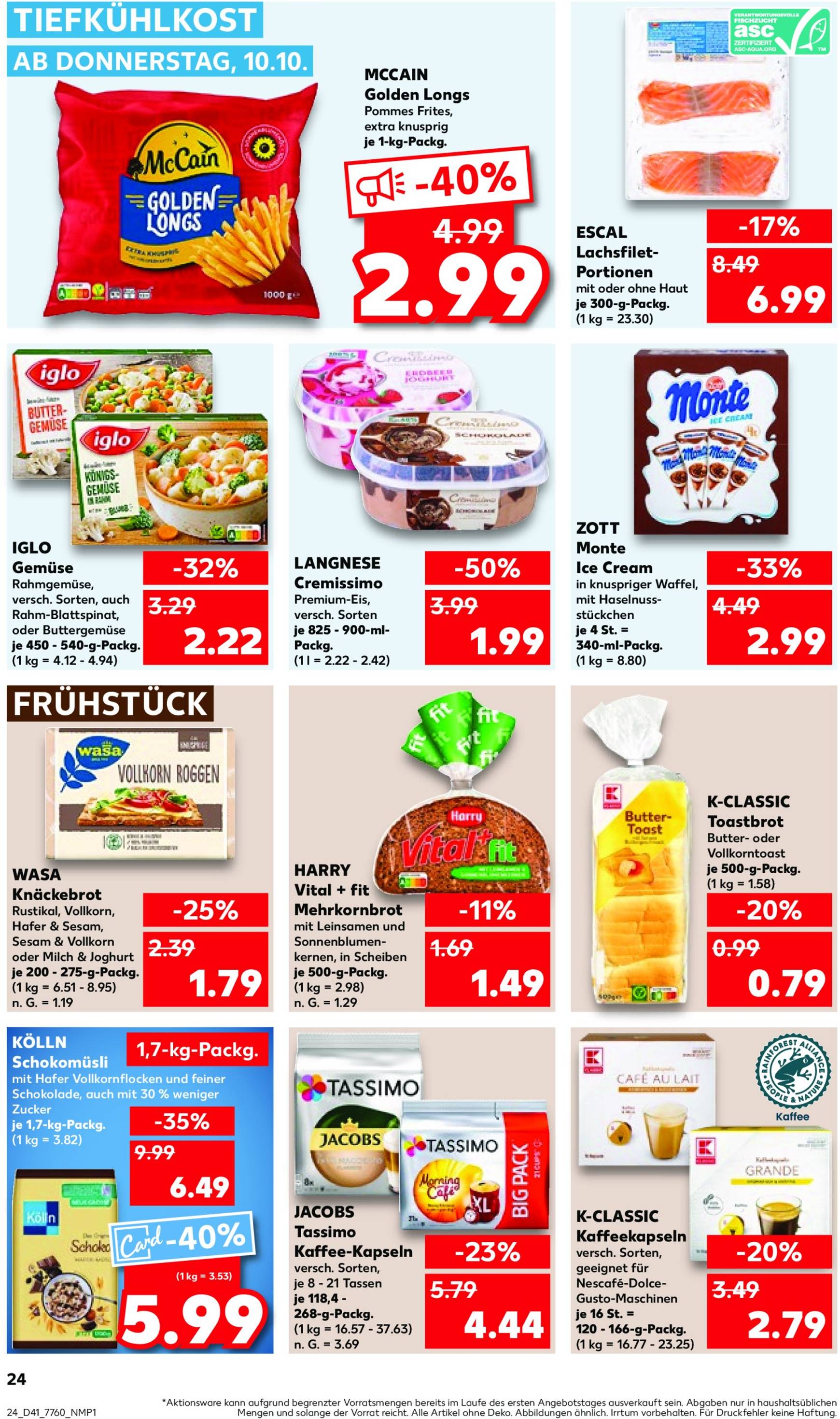 kaufland - Kaufland-Prospekt gültig von 10.10. bis 16.10. - page: 24