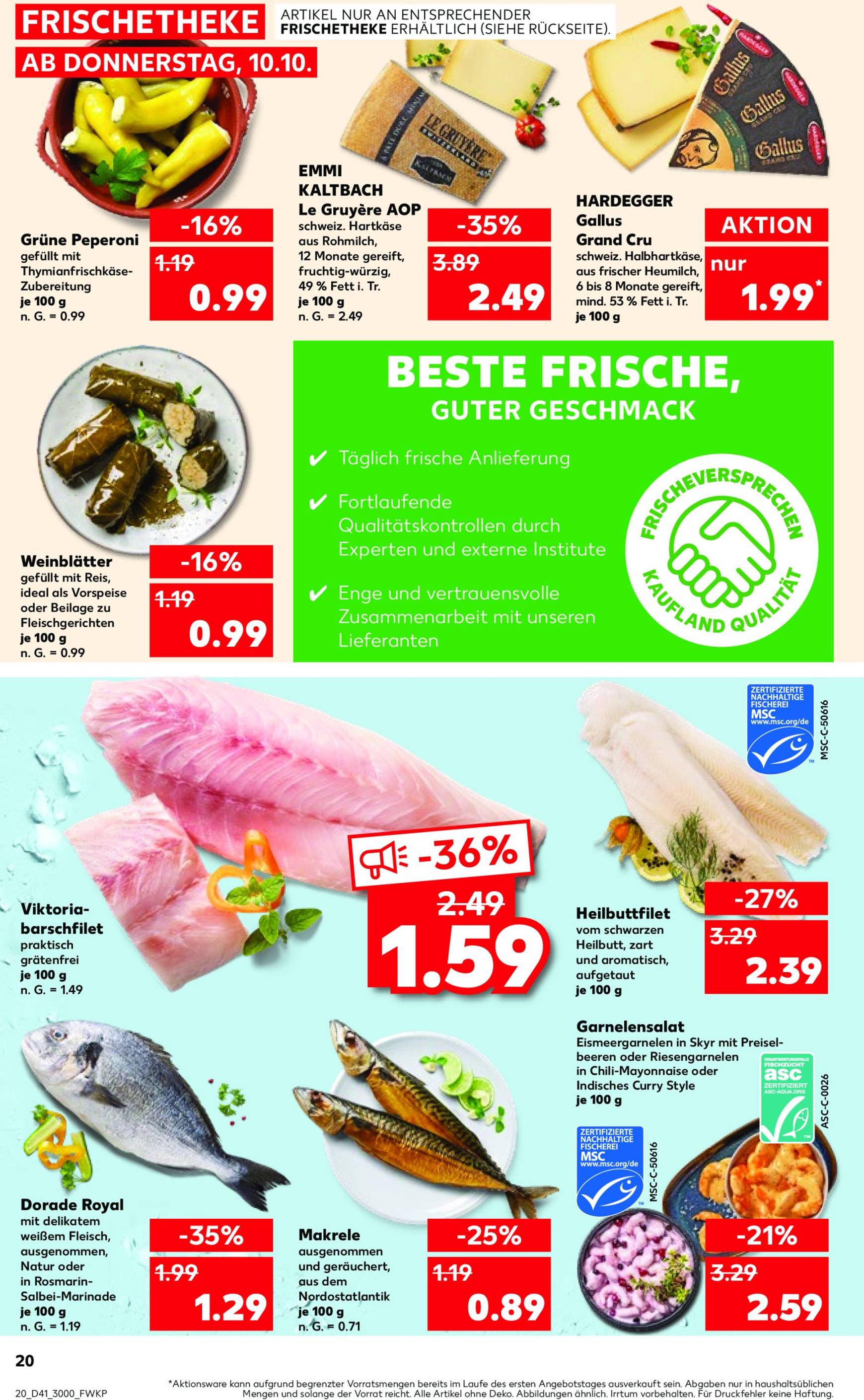 kaufland - Kaufland-Prospekt gültig von 10.10. bis 16.10. - page: 20