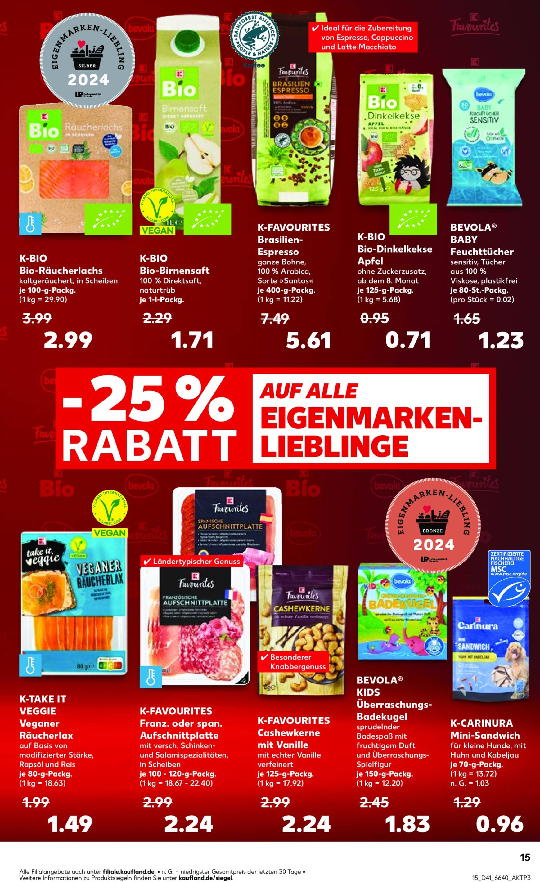 kaufland - Kaufland-Prospekt gültig von 10.10. bis 16.10. - page: 15