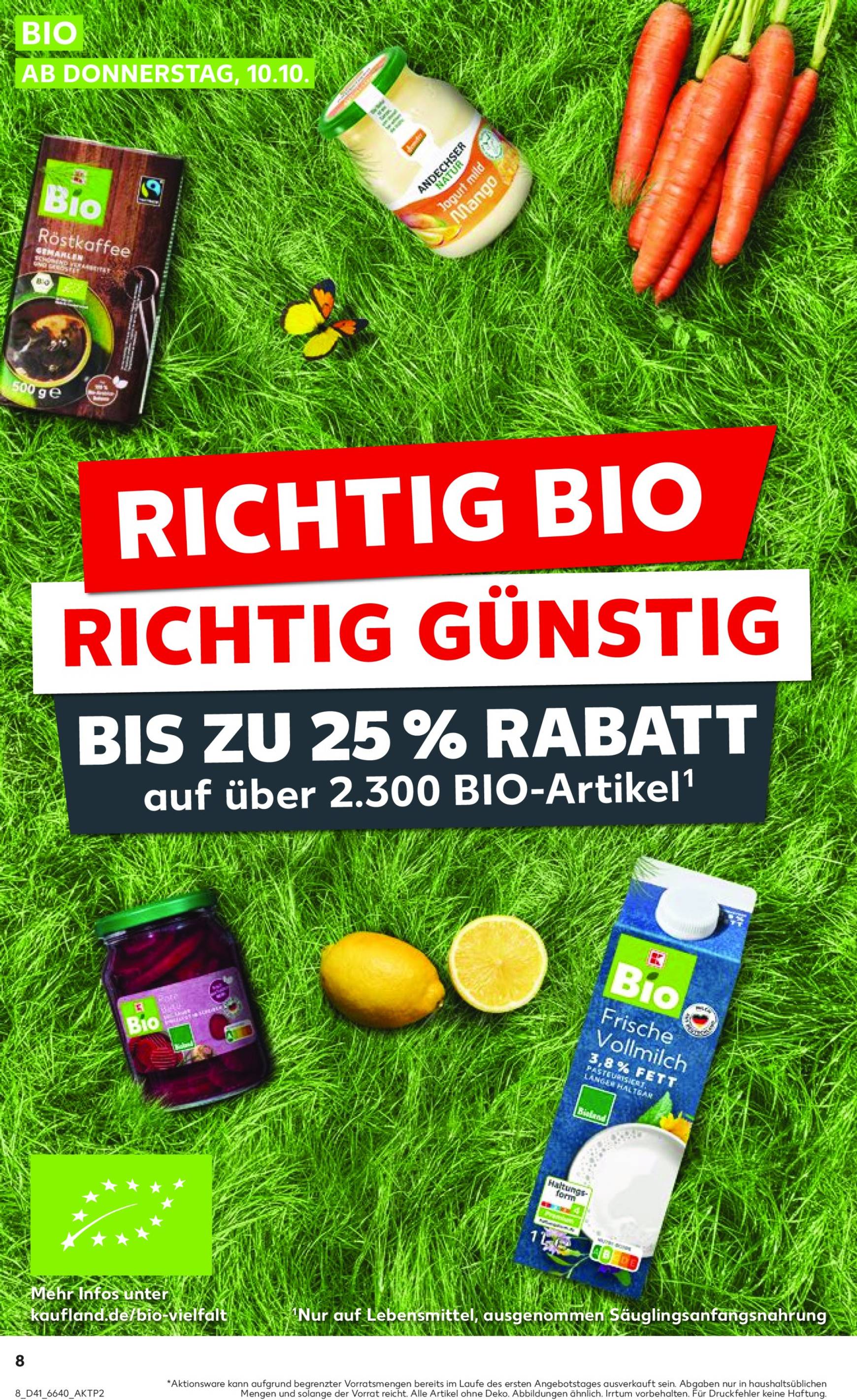 kaufland - Kaufland-Prospekt gültig von 10.10. bis 16.10. - page: 8