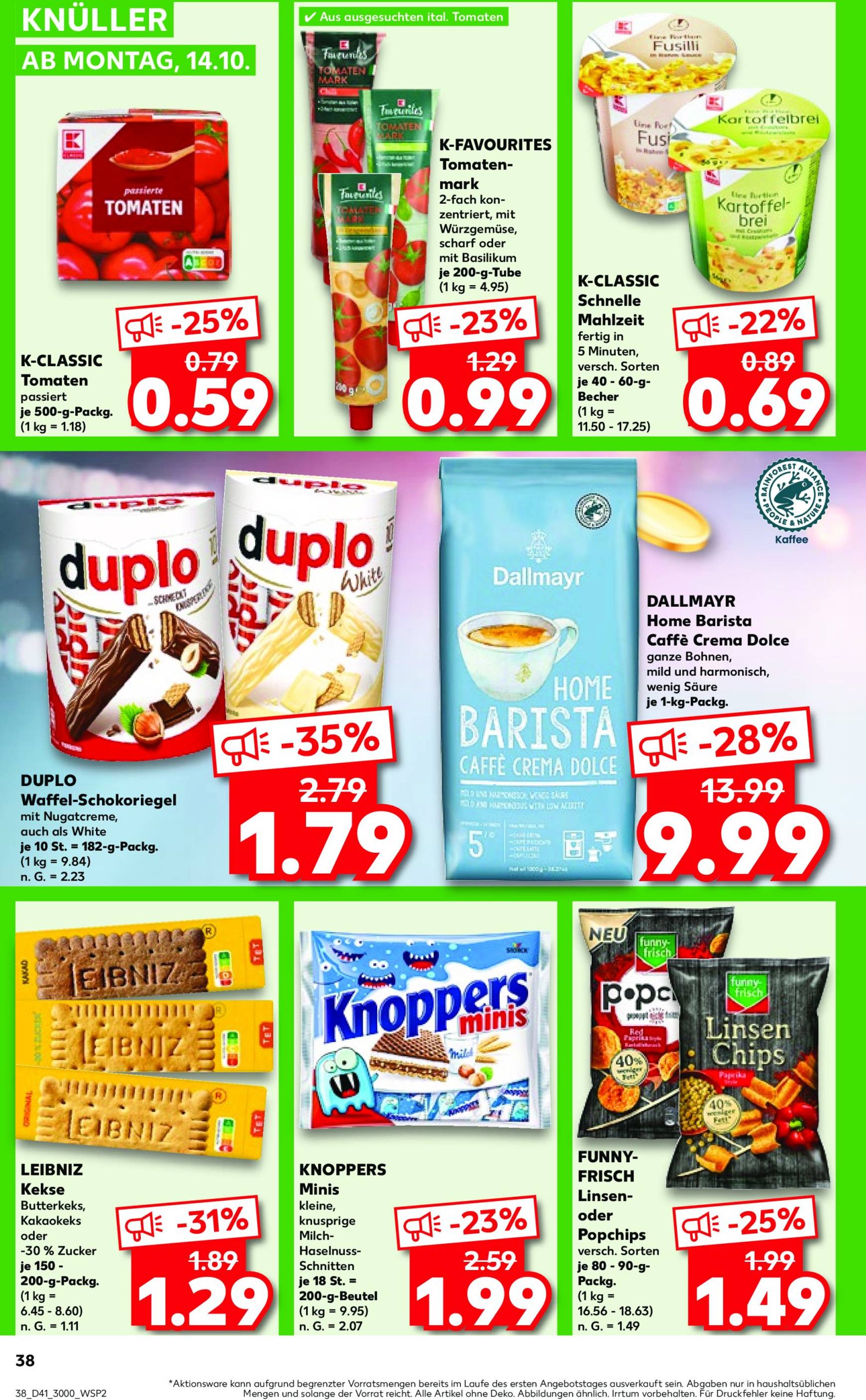 kaufland - Kaufland-Prospekt gültig von 10.10. bis 16.10. - page: 38