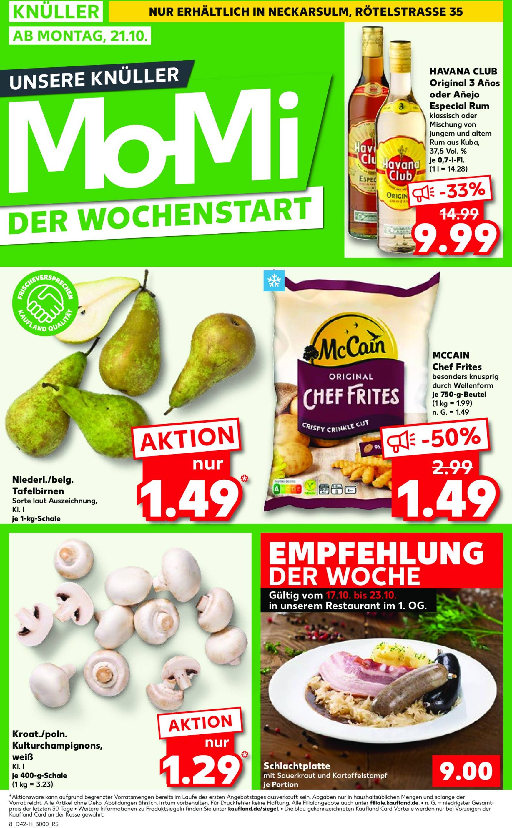 kaufland - Kaufland - Neckarsulm-Prospekt gültig von 17.10. bis 23.10. - page: 8