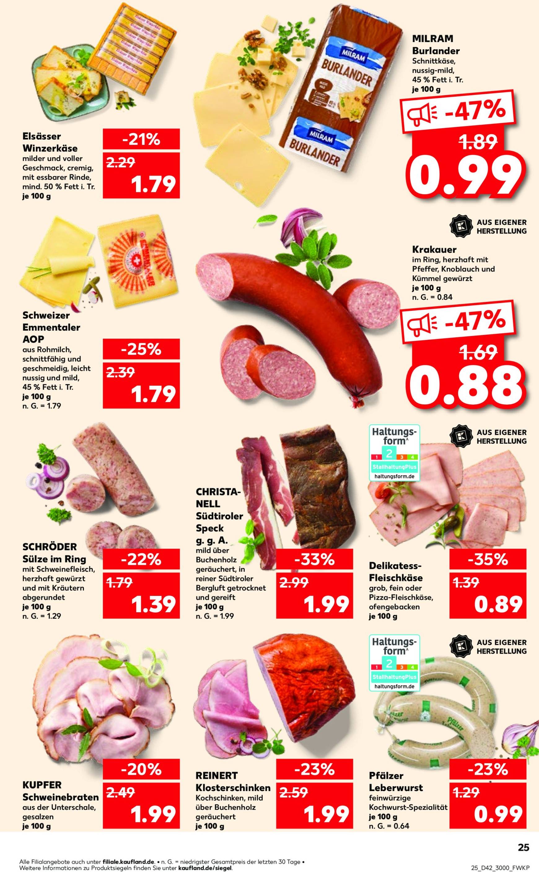 kaufland - Kaufland-Prospekt gültig von 17.10. bis 23.10. - page: 25