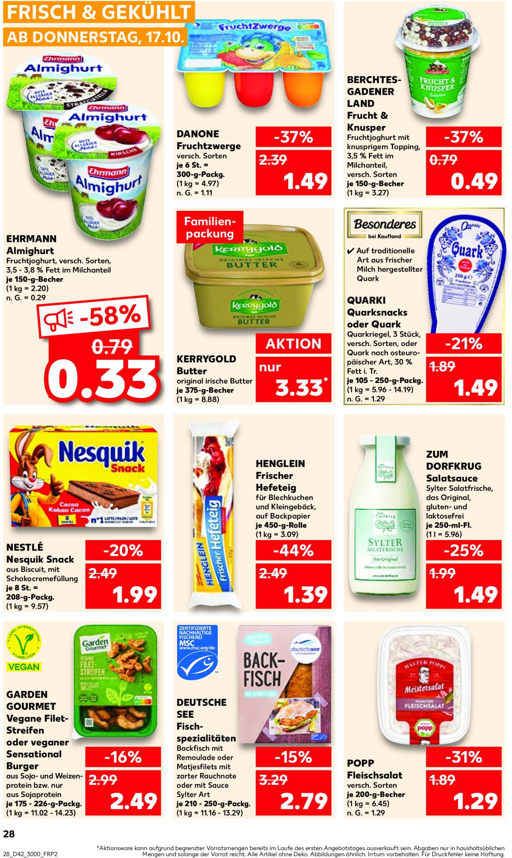 kaufland - Kaufland-Prospekt gültig von 17.10. bis 23.10. - page: 28