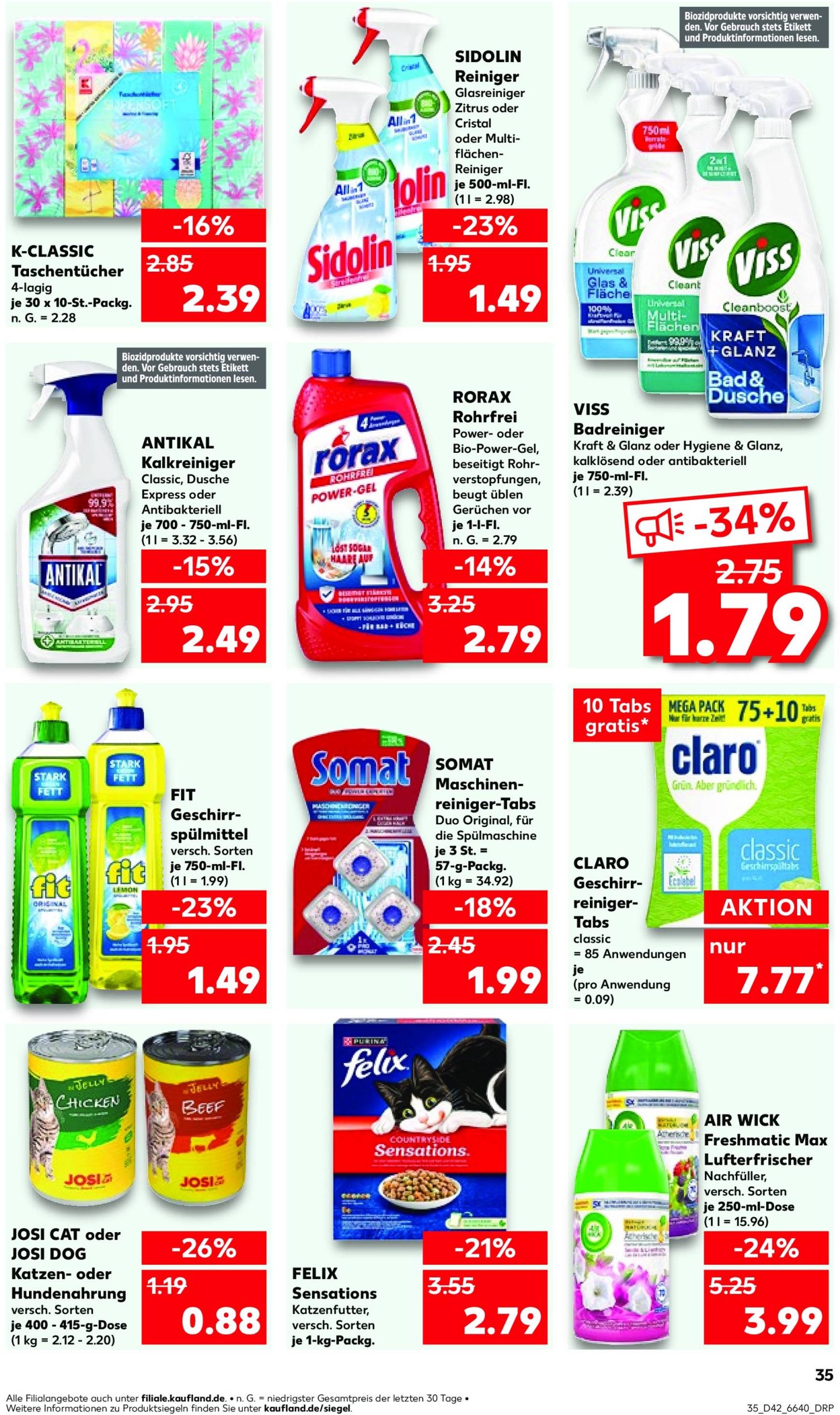 kaufland - Kaufland-Prospekt gültig von 17.10. bis 23.10. - page: 35