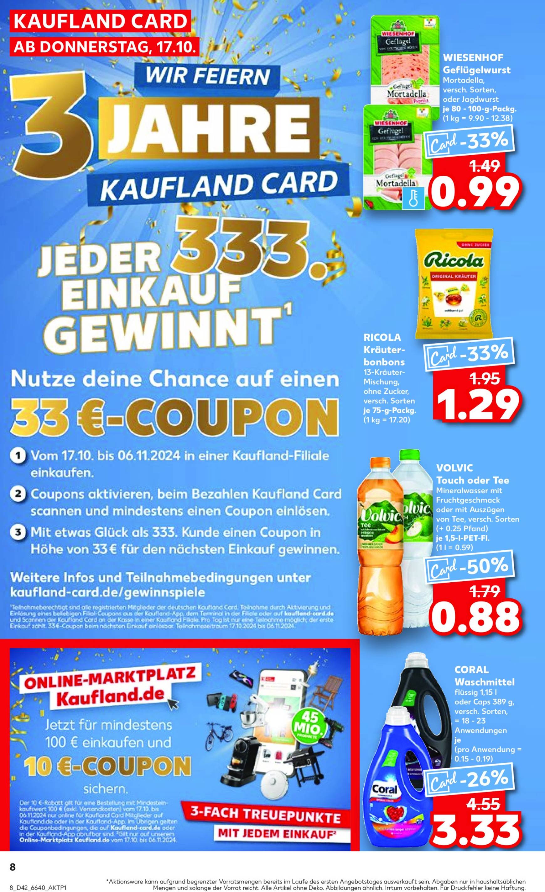 kaufland - Kaufland-Prospekt gültig von 17.10. bis 23.10. - page: 8