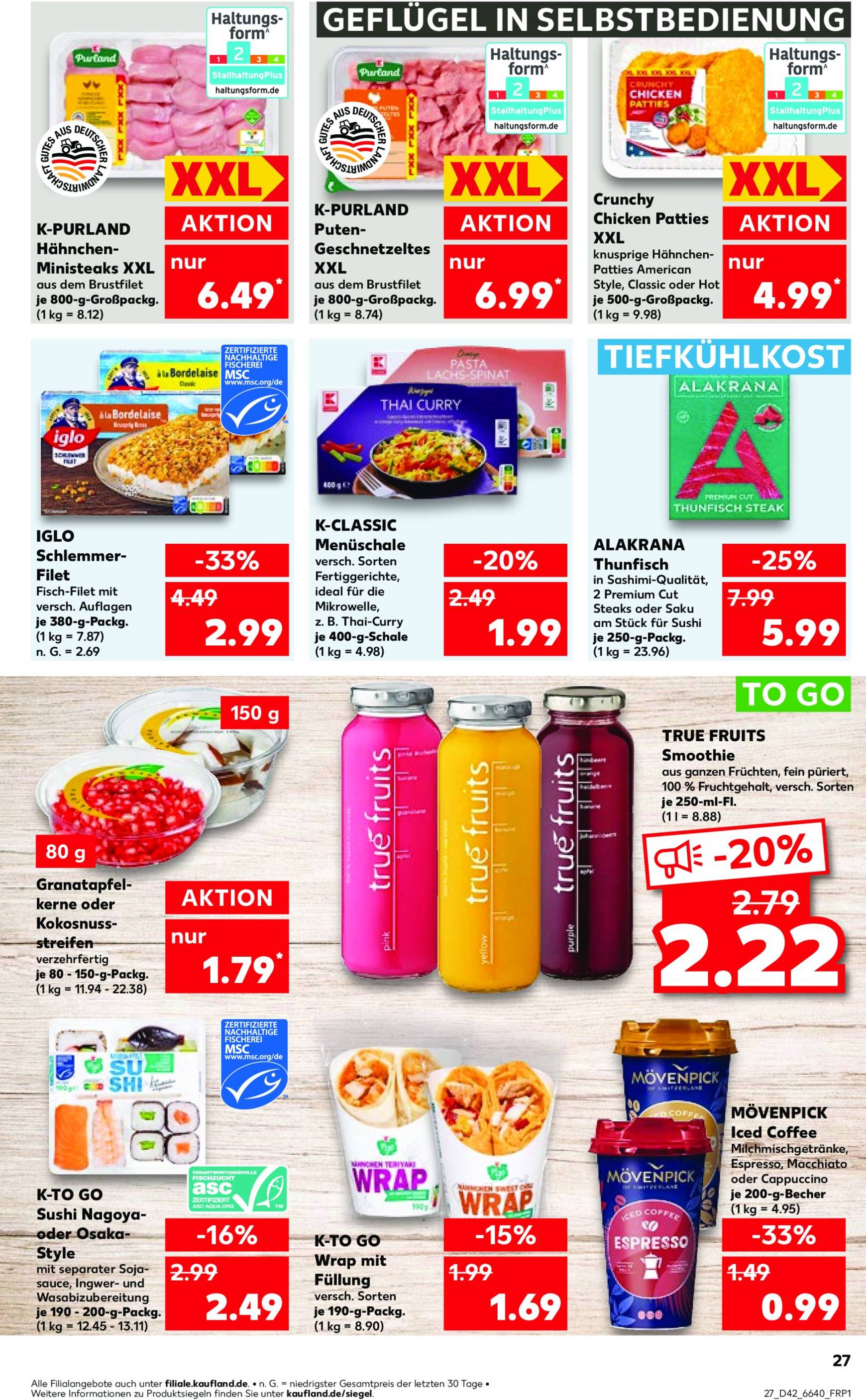 kaufland - Kaufland-Prospekt gültig von 17.10. bis 23.10. - page: 27