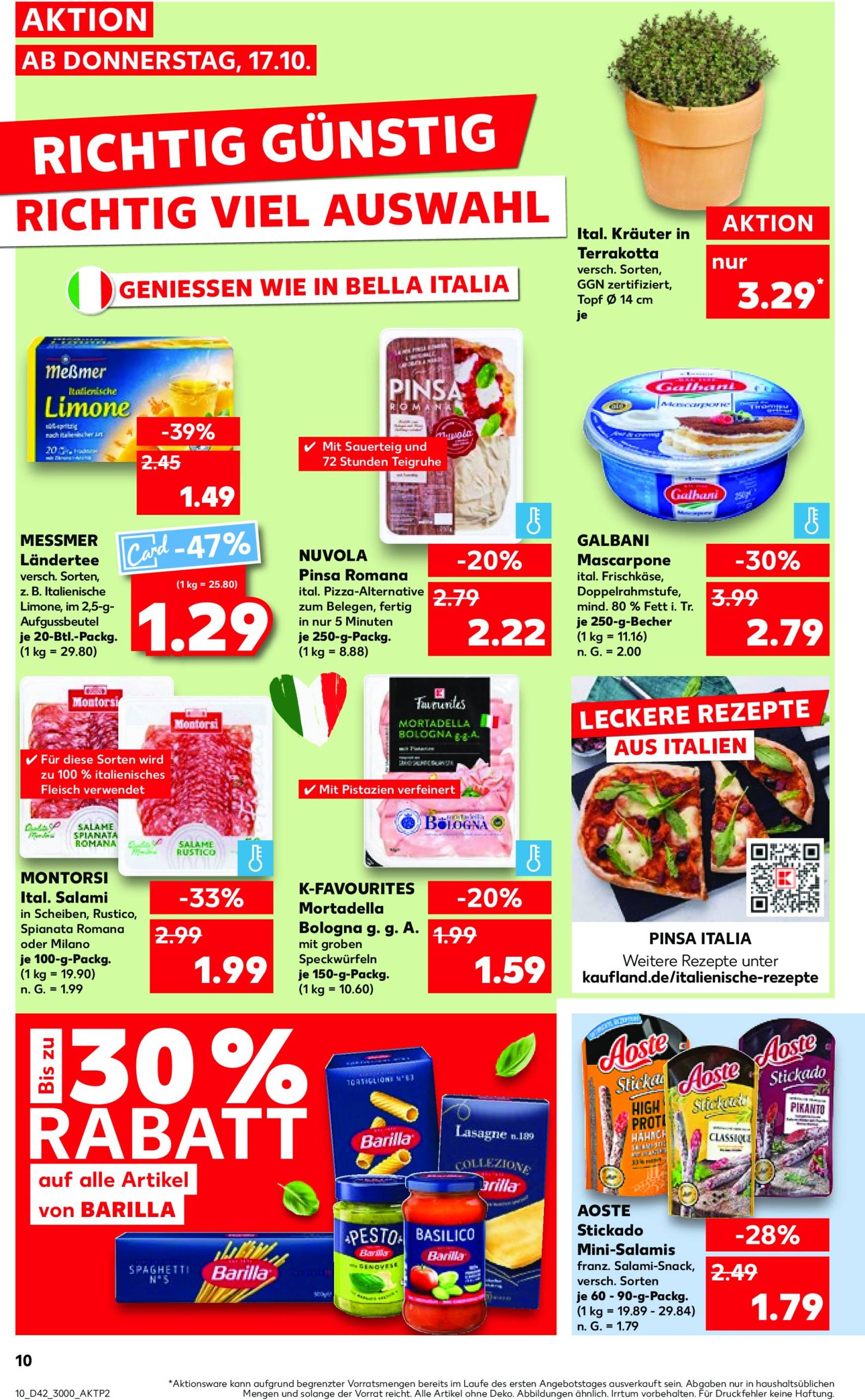 kaufland - Kaufland-Prospekt gültig von 17.10. bis 23.10. - page: 10