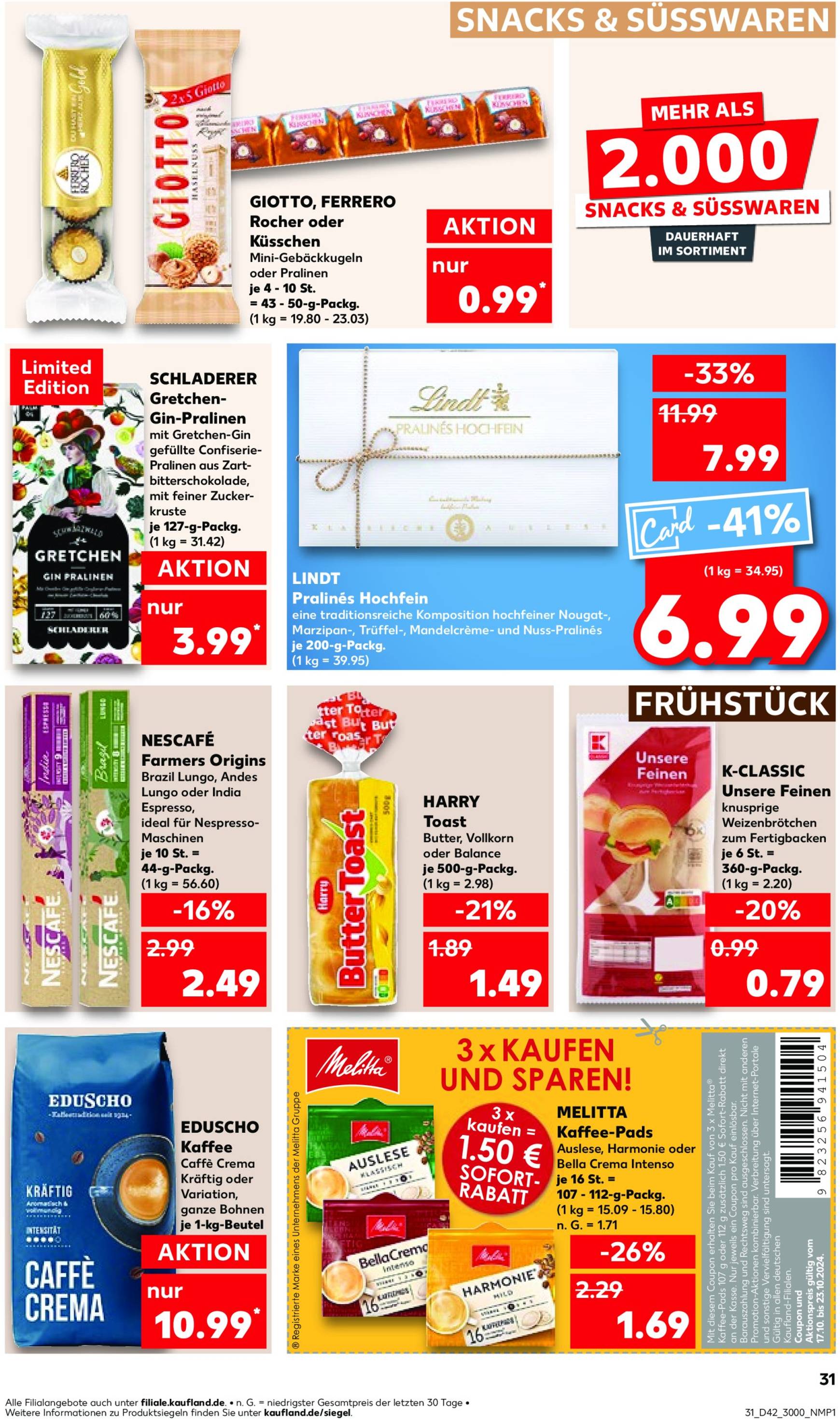 kaufland - Kaufland-Prospekt gültig von 17.10. bis 23.10. - page: 31