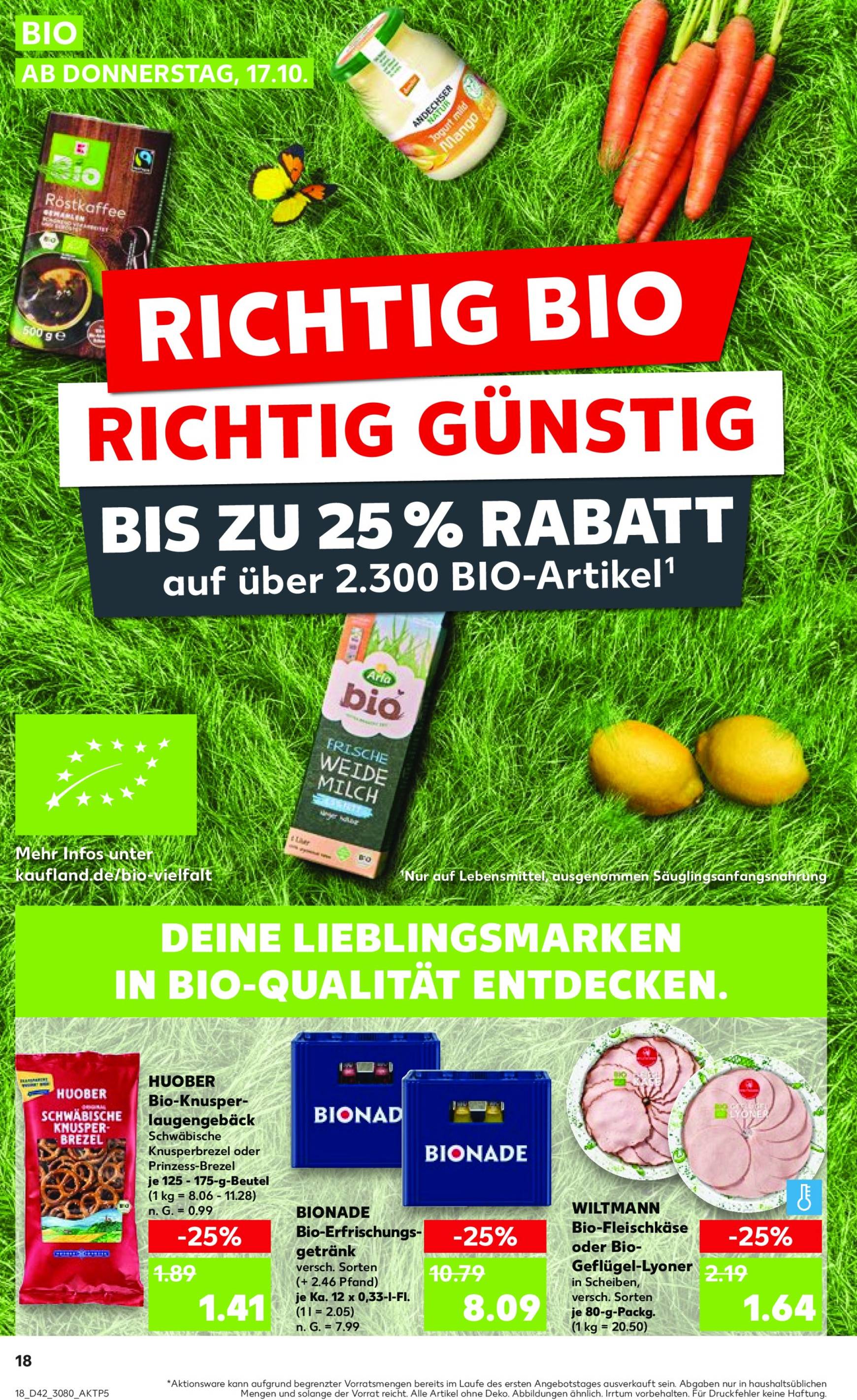 kaufland - Kaufland-Prospekt gültig von 17.10. bis 23.10. - page: 18