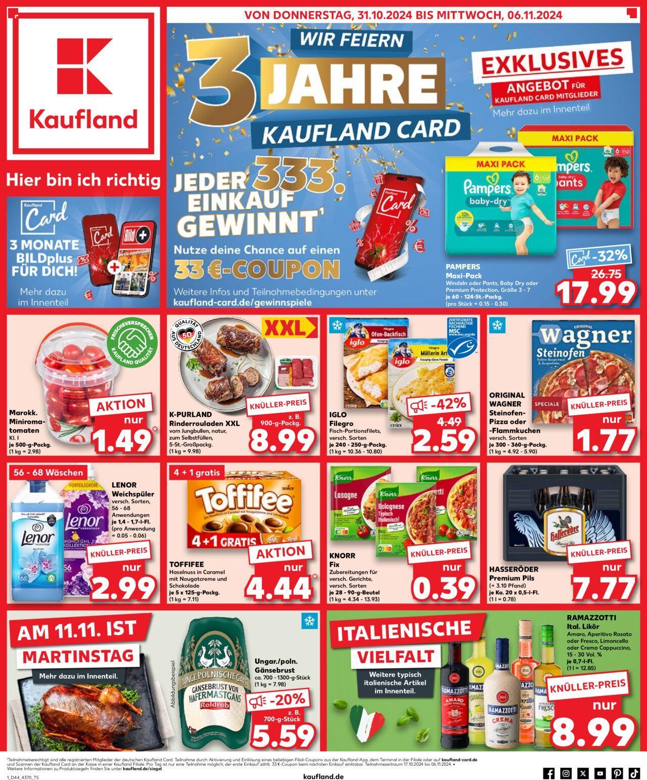 kaufland - Kaufland - Bayern 31.10.2024 - 06.11.2024