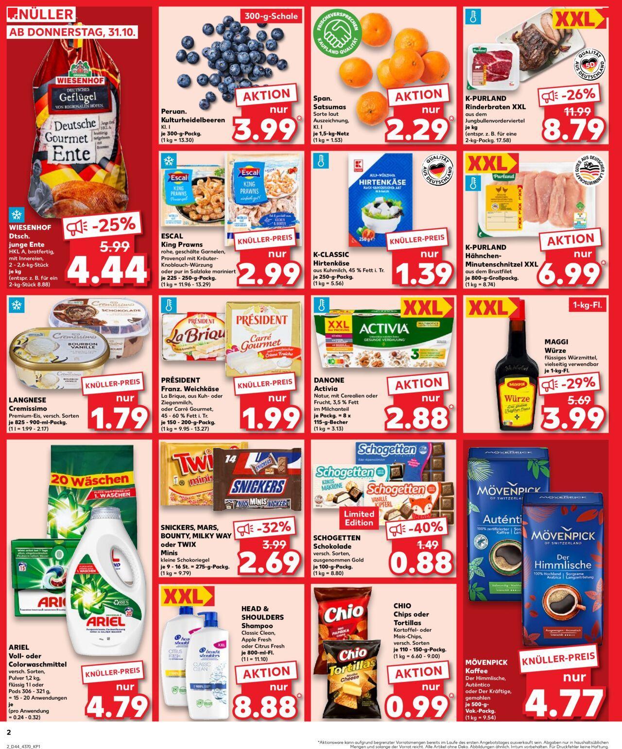 kaufland - Kaufland - Bayern 31.10.2024 - 06.11.2024 - page: 2