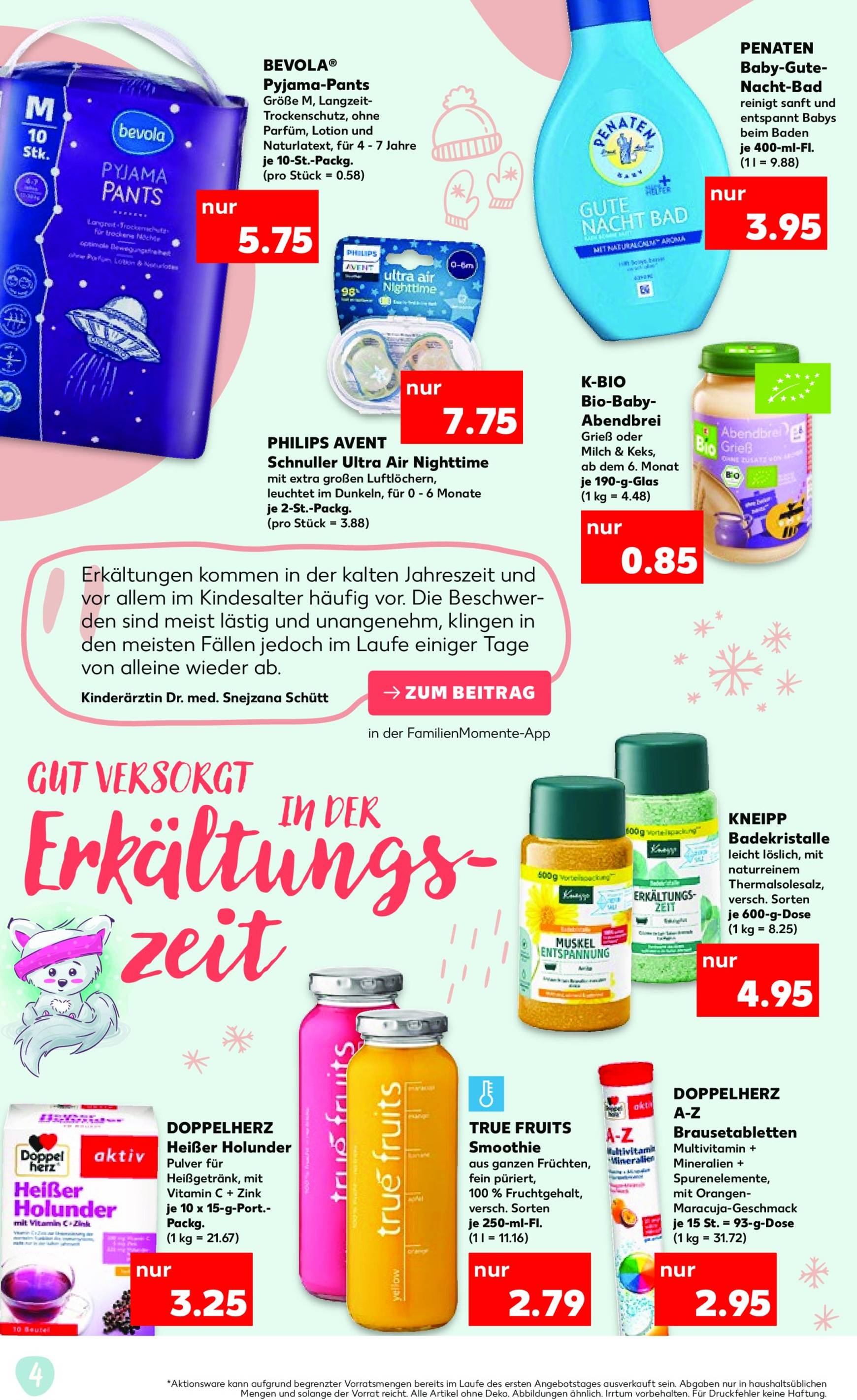 kaufland - Kaufland-Prospekt gültig von 07.11. bis 13.11. - page: 4