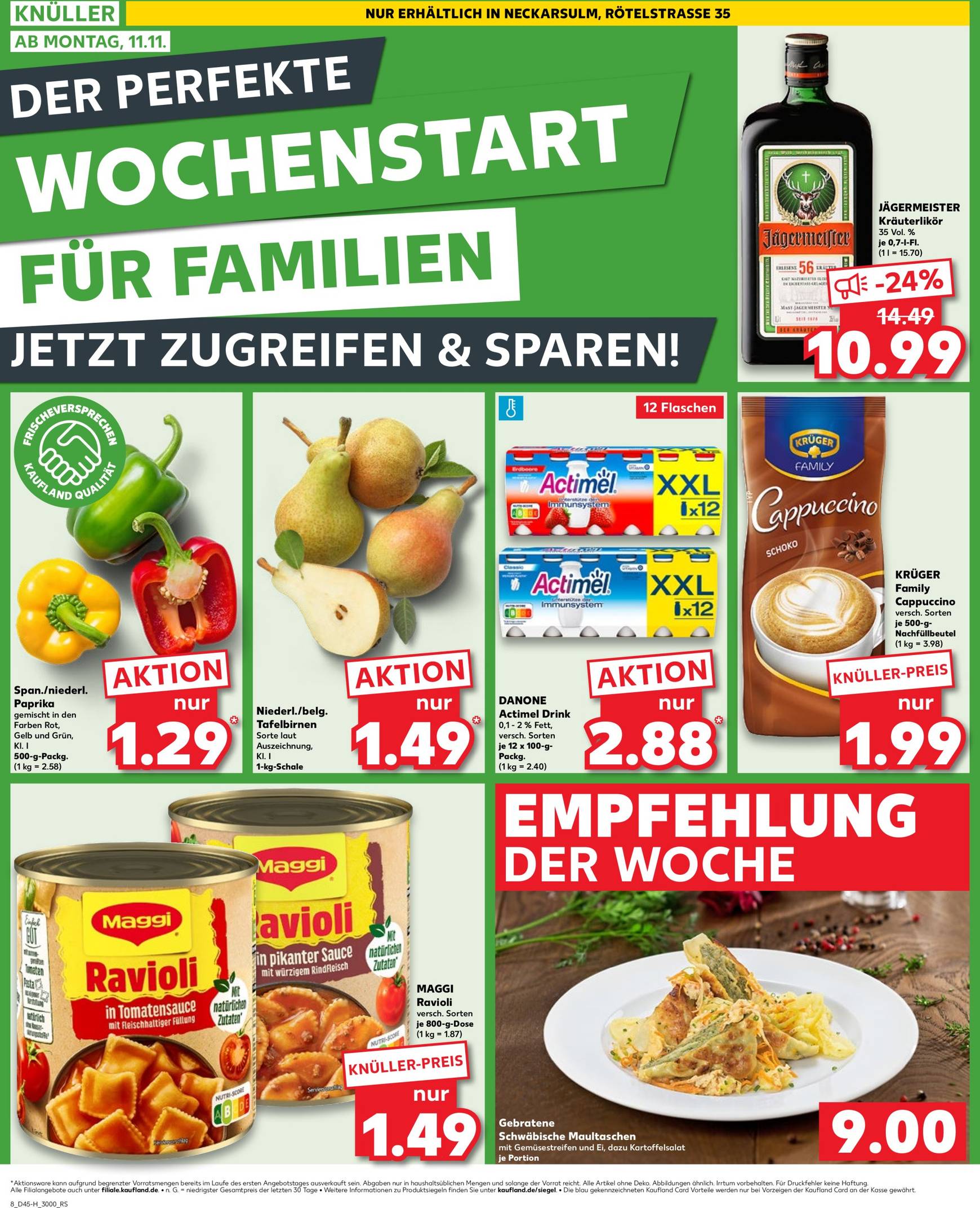 kaufland - Kaufland - Neckarsulm-Prospekt gültig von 07.11. bis 13.11. - page: 8