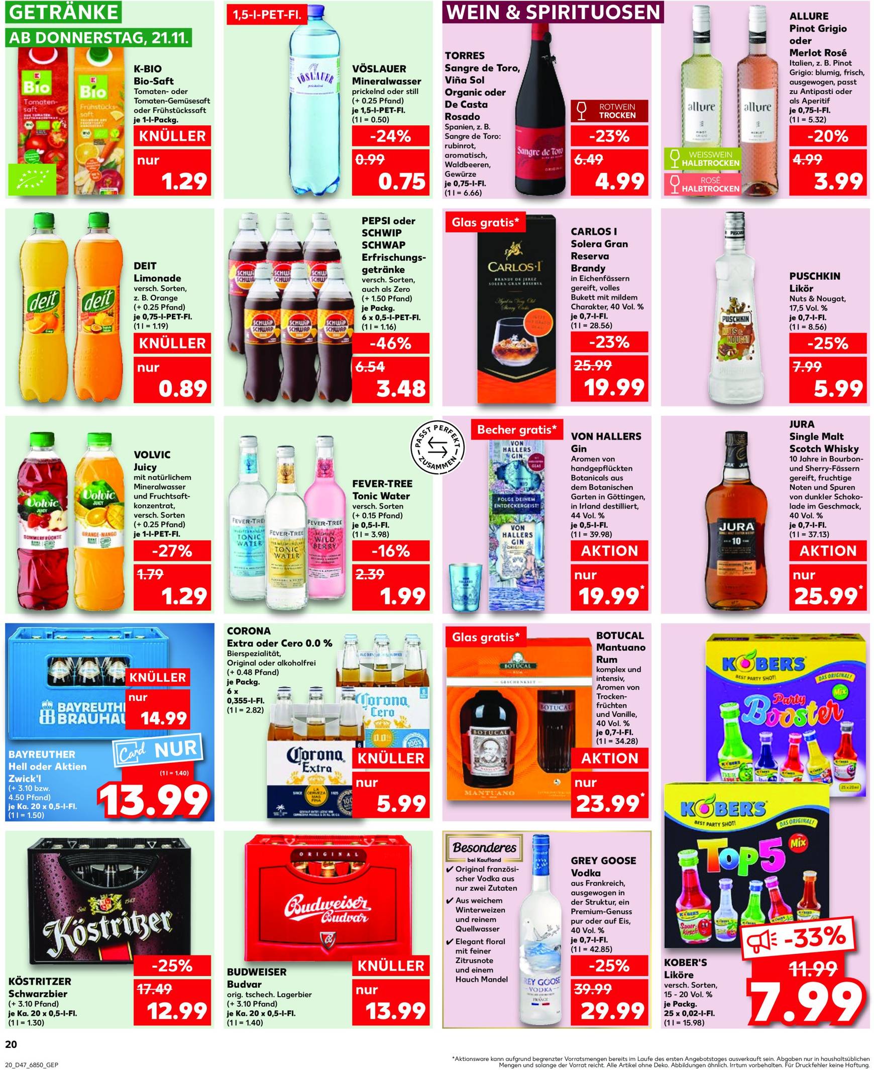 kaufland - Kaufland - Black Friday-Prospekt gültig von 21.11. bis 27.11. - page: 20