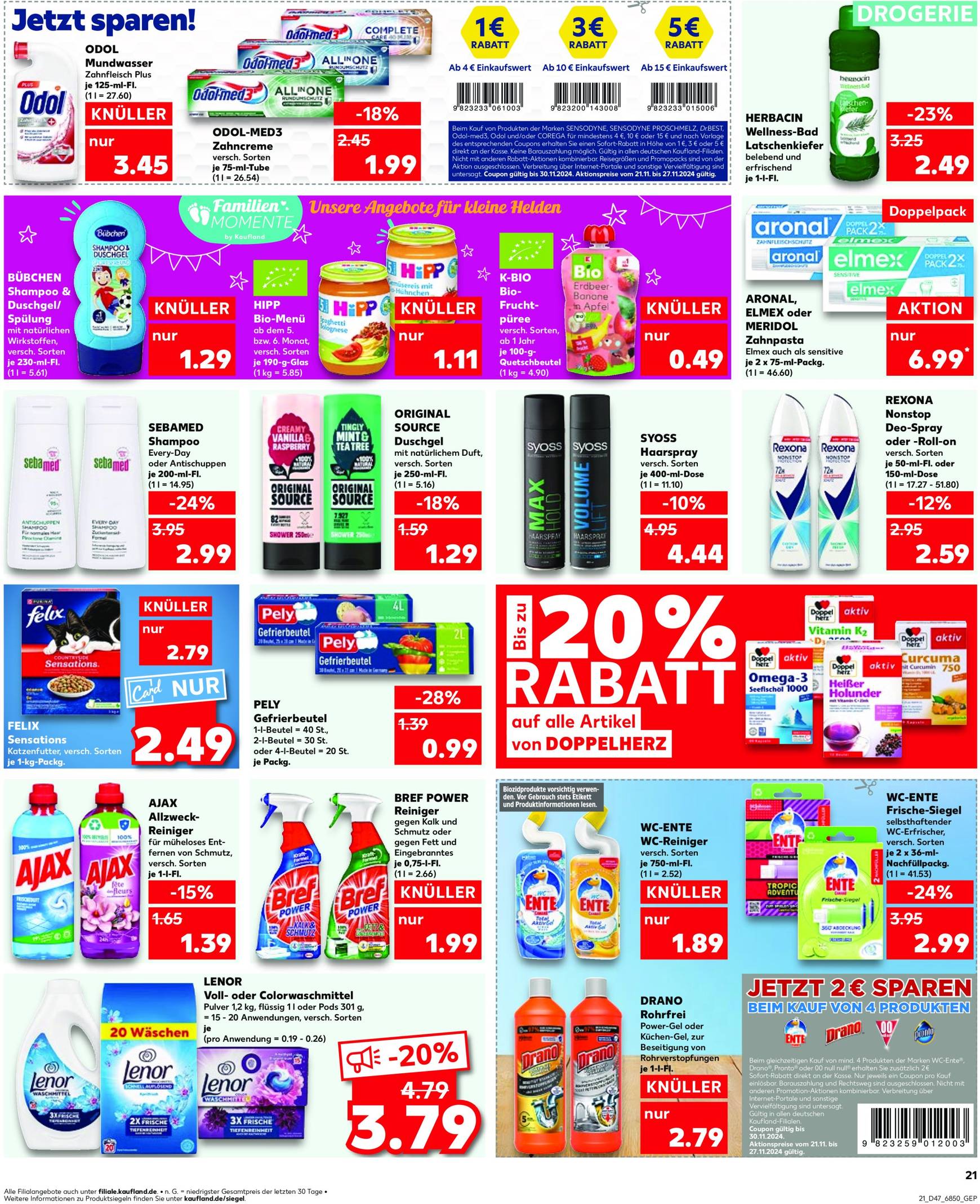 kaufland - Kaufland - Black Friday-Prospekt gültig von 21.11. bis 27.11. - page: 21