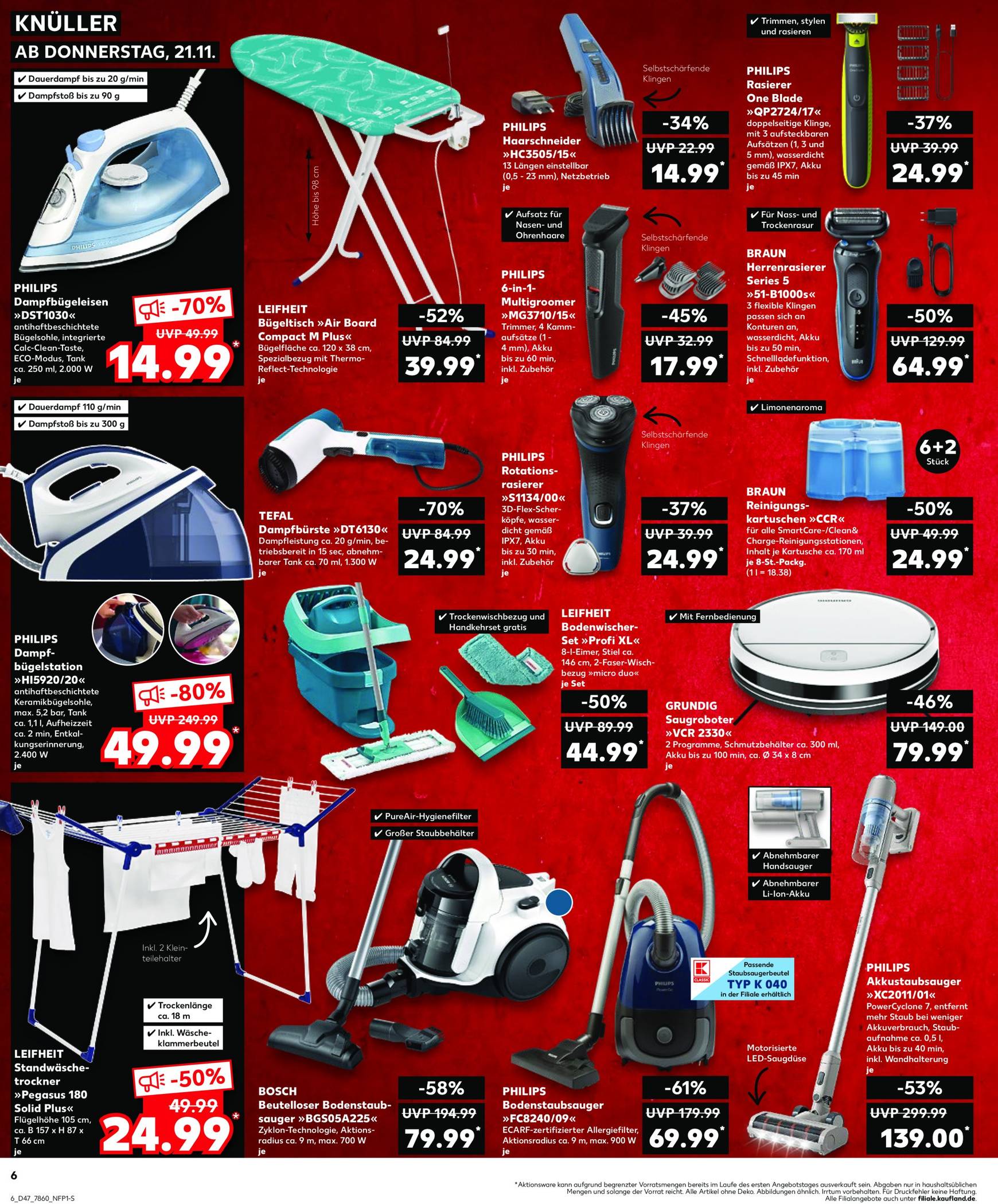 kaufland - Kaufland - Black Friday-Prospekt gültig von 21.11. bis 27.11. - page: 6