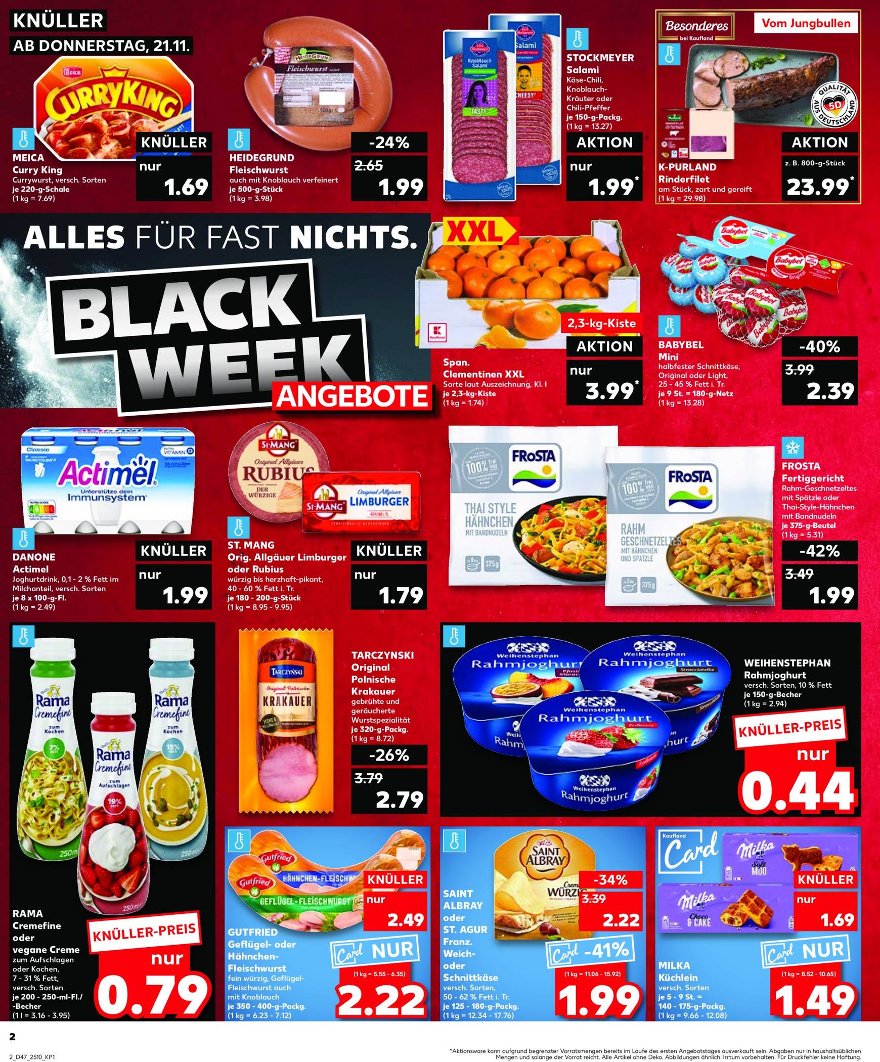 kaufland - Kaufland - Black Friday-Prospekt gültig von 21.11. bis 27.11. - page: 2