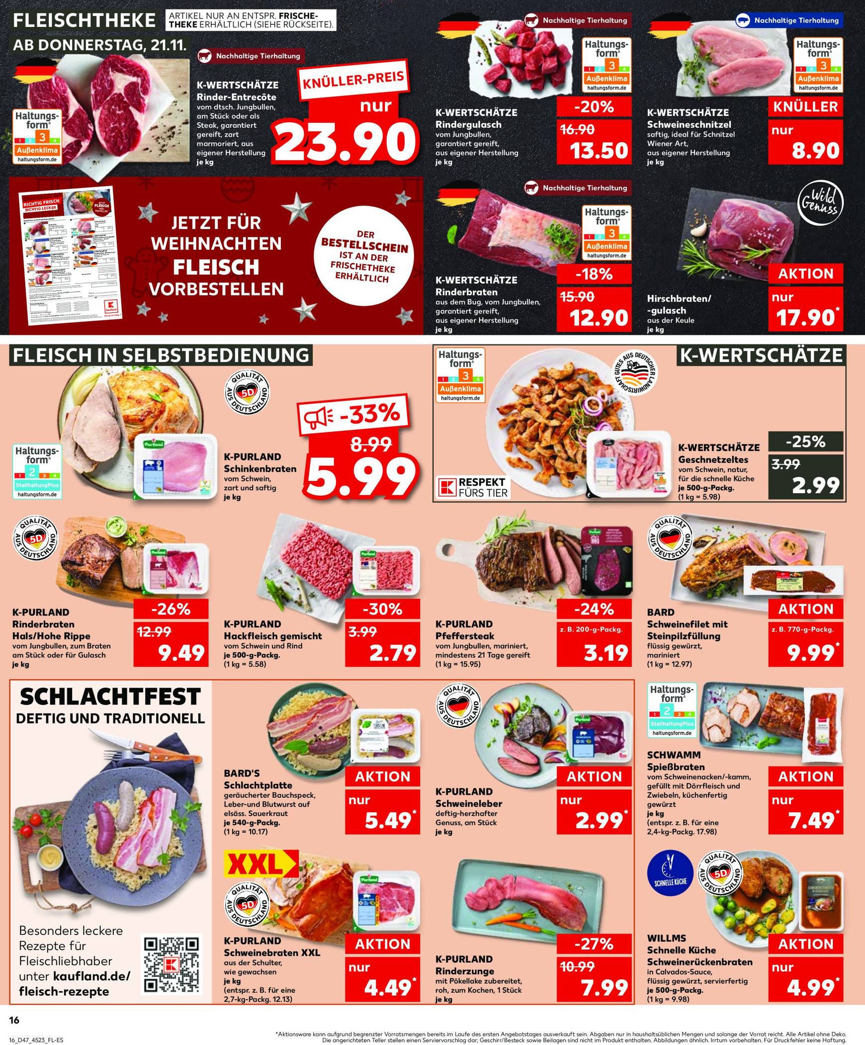 kaufland - Kaufland - Black Friday-Prospekt gültig von 21.11. bis 27.11. - page: 16