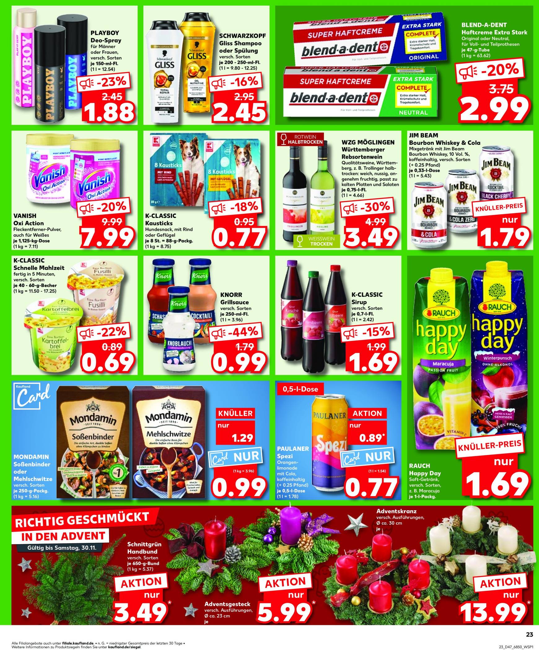 kaufland - Kaufland - Black Friday-Prospekt gültig von 21.11. bis 27.11. - page: 23