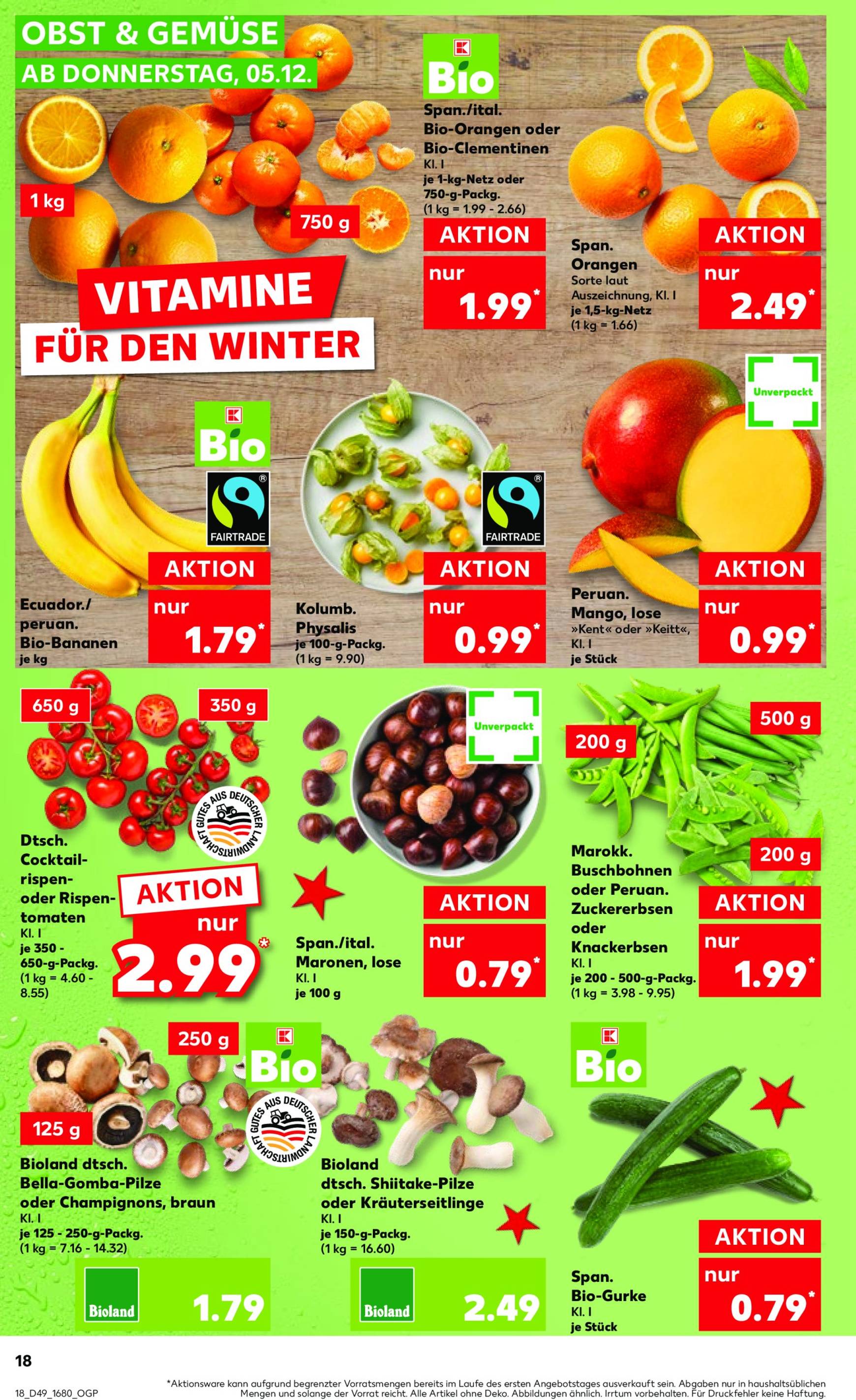 kaufland - Kaufland-Prospekt gültig von 05.12. bis 11.12. - page: 18