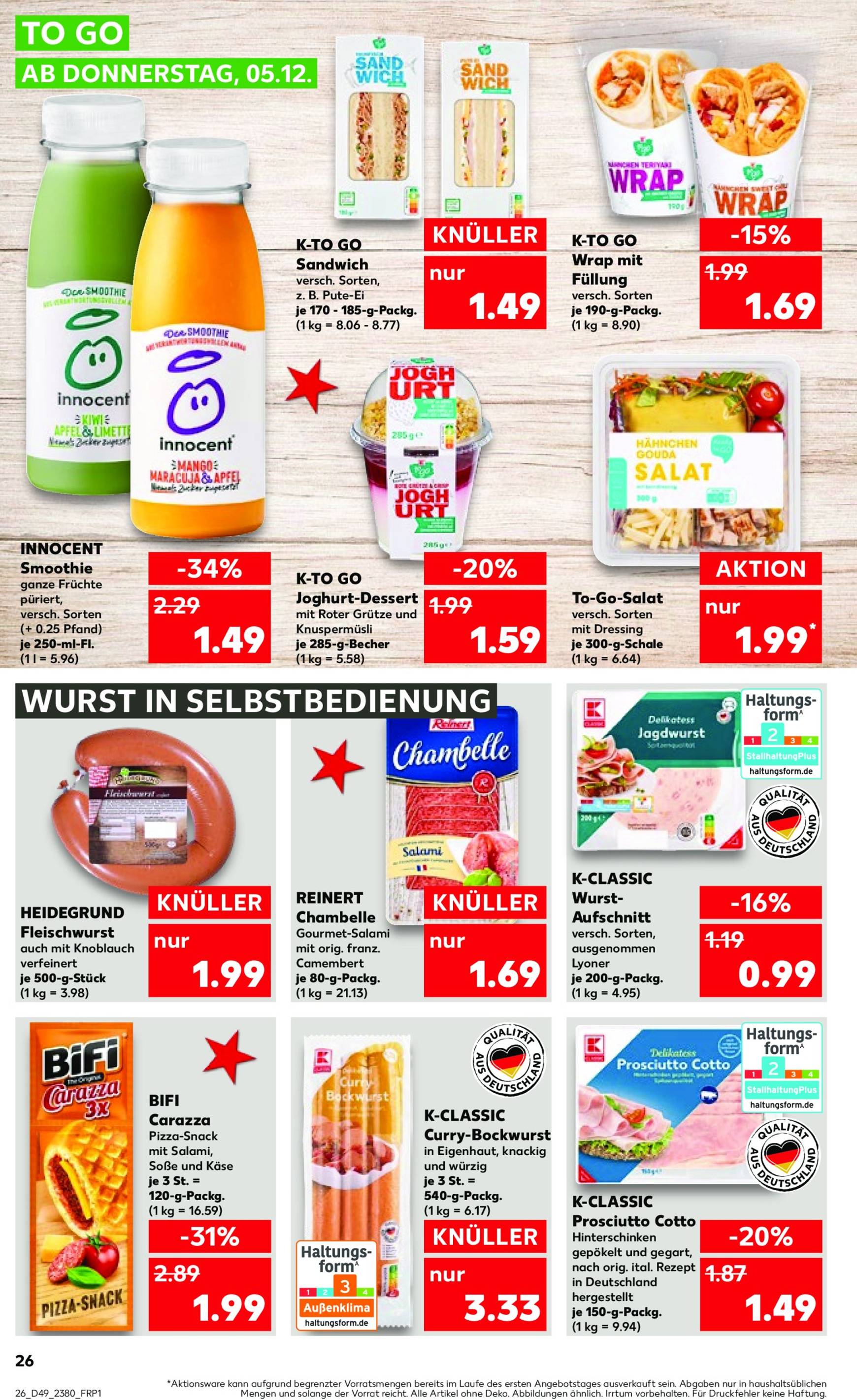 kaufland - Kaufland-Prospekt gültig von 05.12. bis 11.12. - page: 26