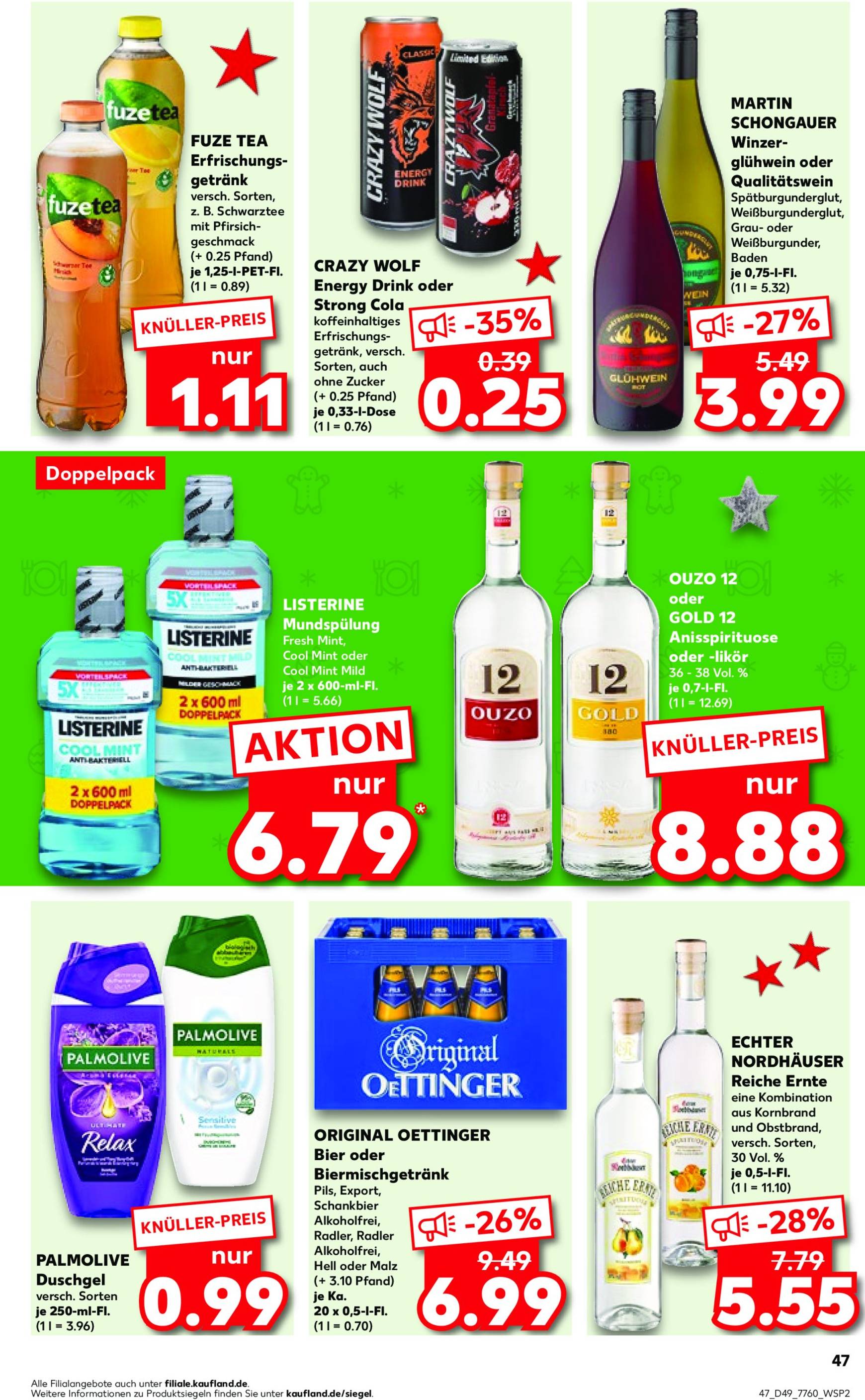 kaufland - Kaufland-Prospekt gültig von 05.12. bis 11.12. - page: 47