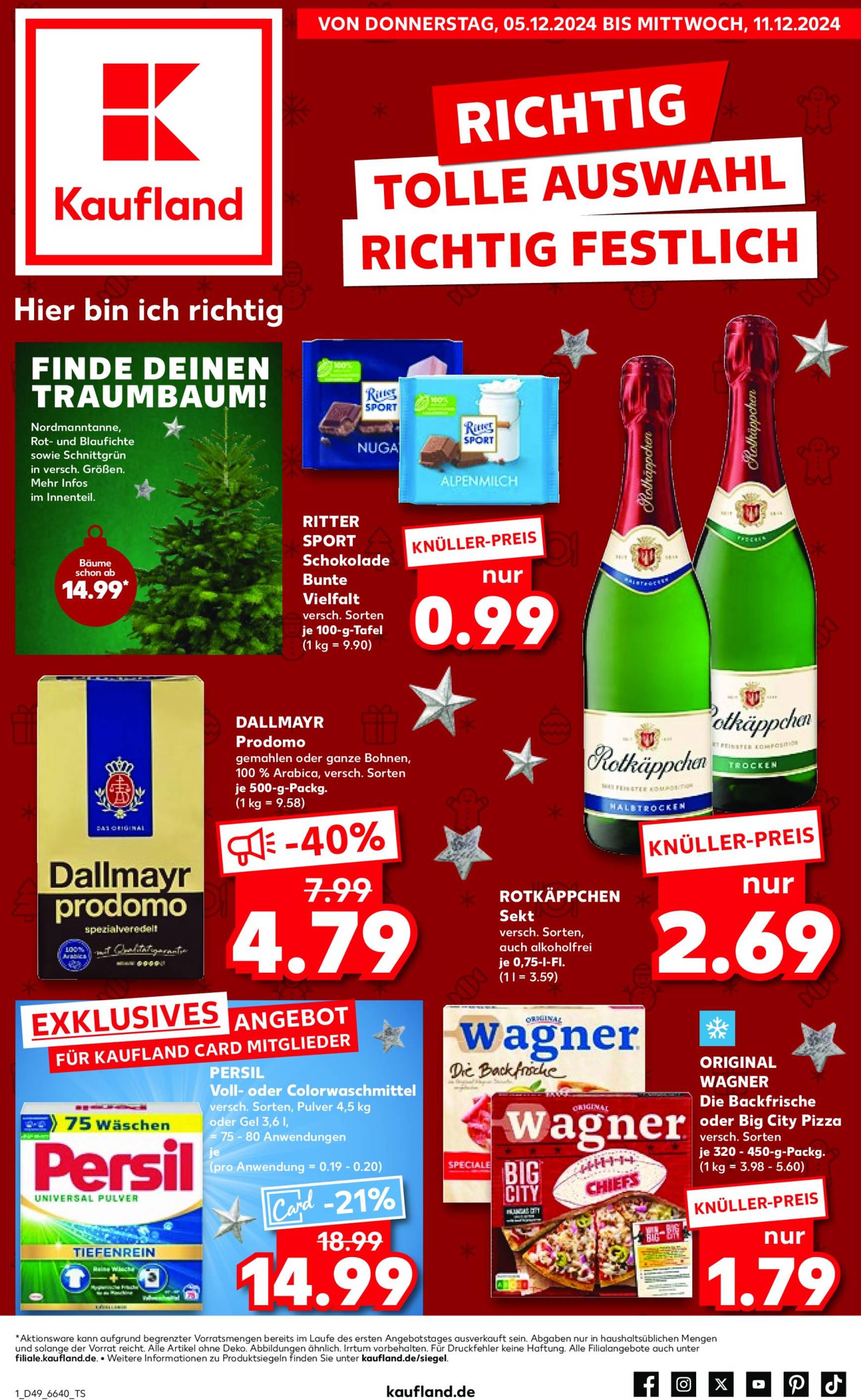 kaufland - Kaufland-Prospekt gültig von 05.12. bis 11.12.