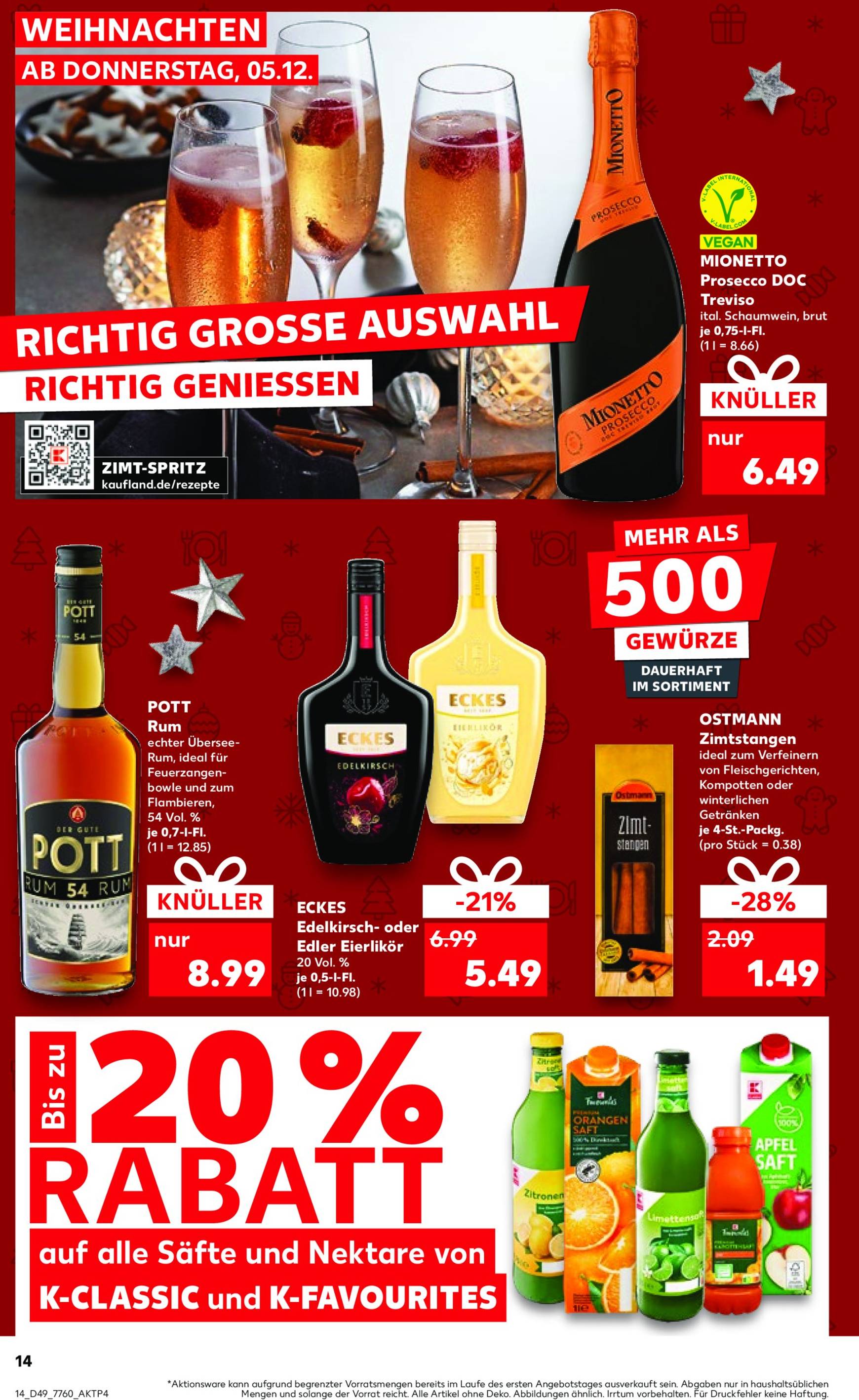 kaufland - Kaufland-Prospekt gültig von 05.12. bis 11.12. - page: 14