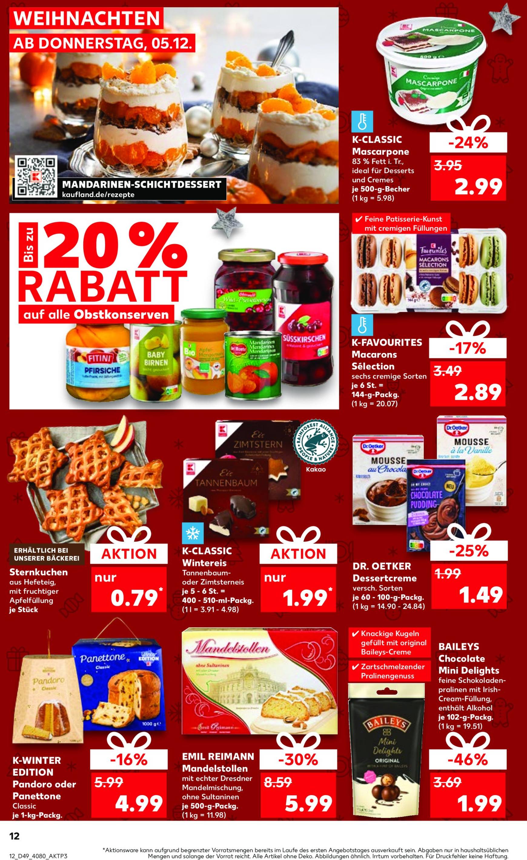 kaufland - Kaufland-Prospekt gültig von 05.12. bis 11.12. - page: 12