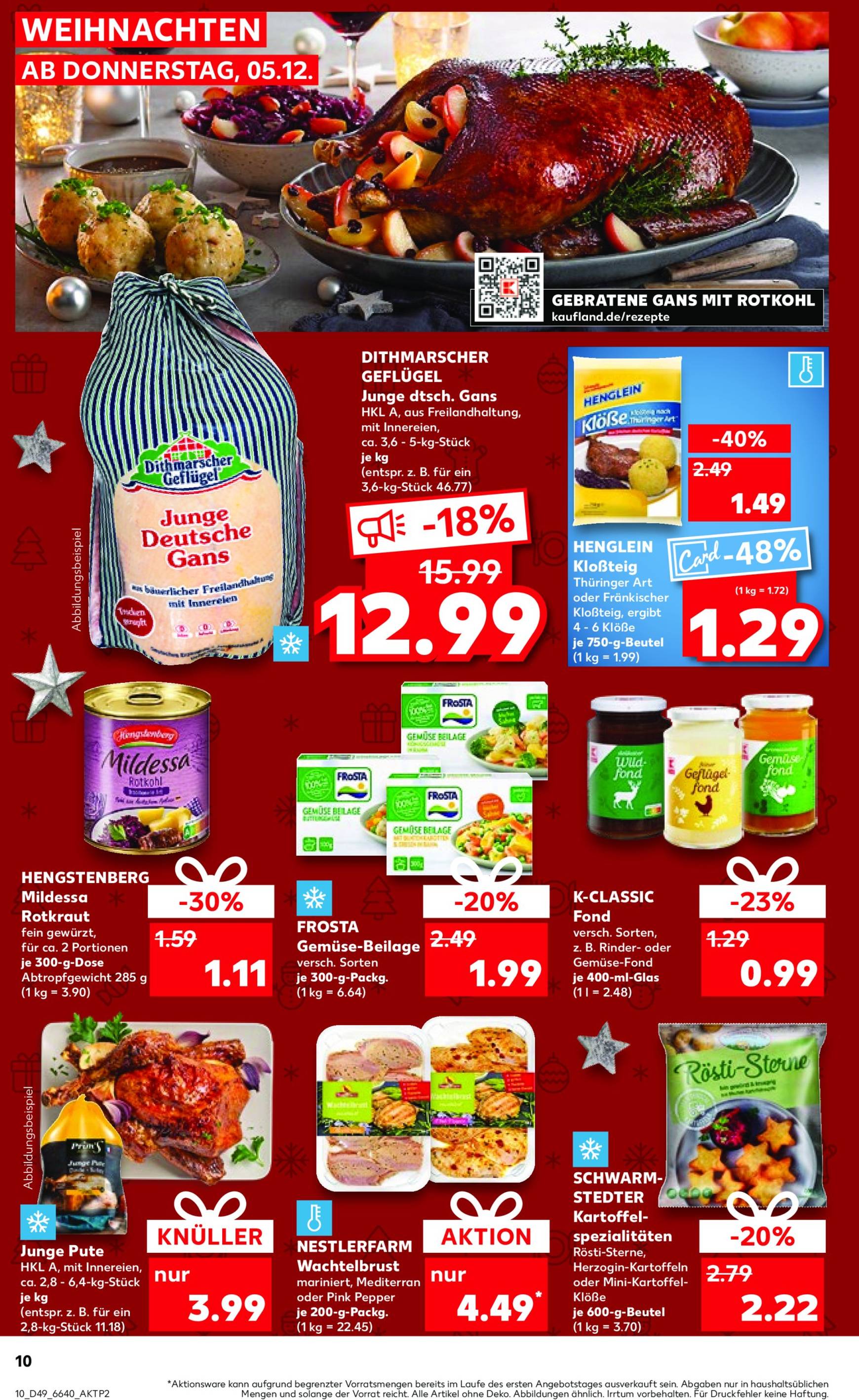 kaufland - Kaufland-Prospekt gültig von 05.12. bis 11.12. - page: 10