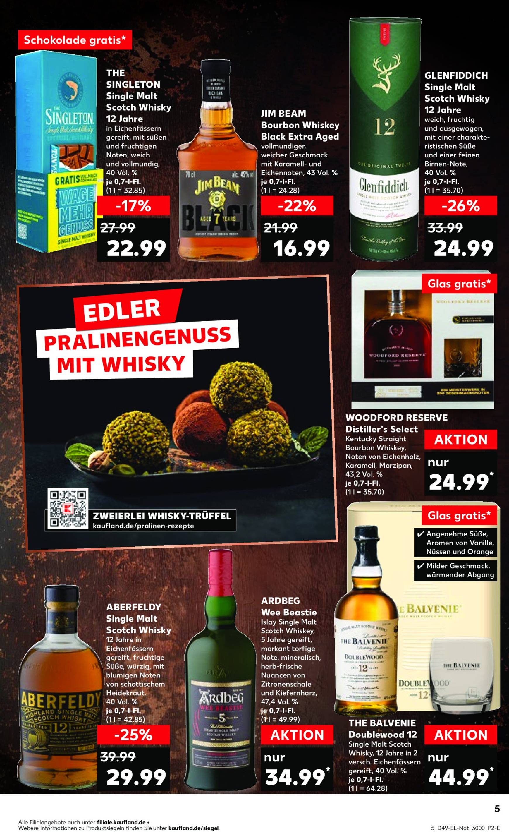 kaufland - Kaufland - Weine, Whisk(e)ys & Co.-Prospekt gültig von 05.12. bis 11.12. - page: 5