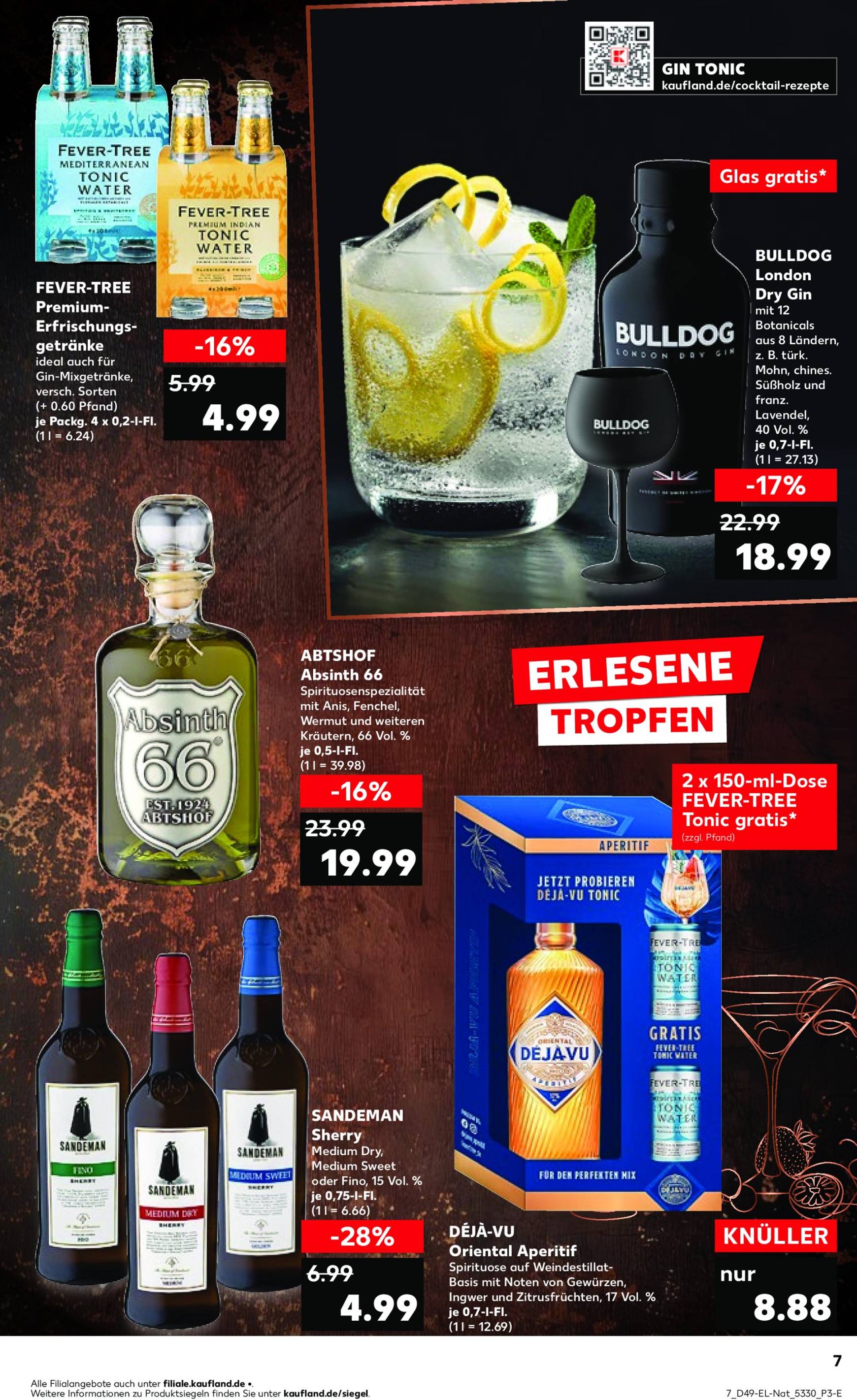 kaufland - Kaufland - Weine, Whisk(e)ys & Co.-Prospekt gültig von 05.12. bis 11.12. - page: 7