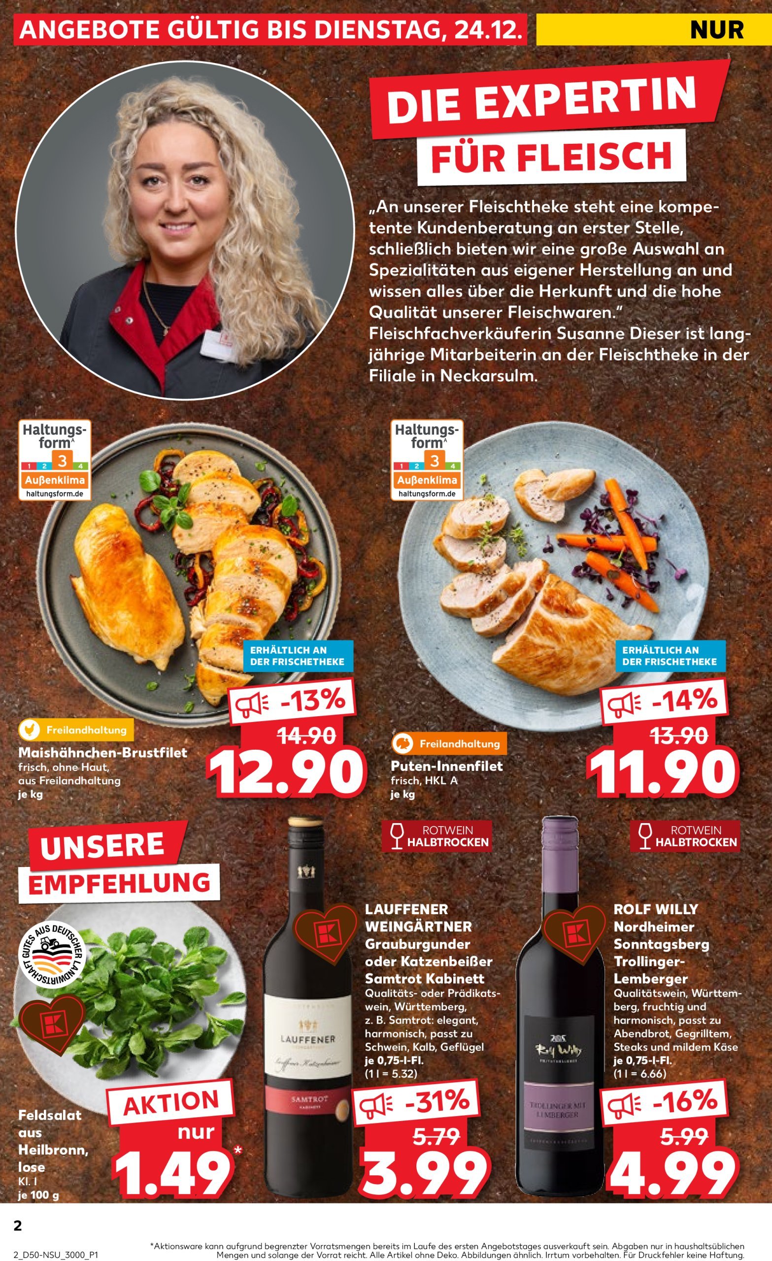 kaufland - Kaufland - Neckarsulm-Prospekt gültig von 12.12. bis 24.12. - page: 2