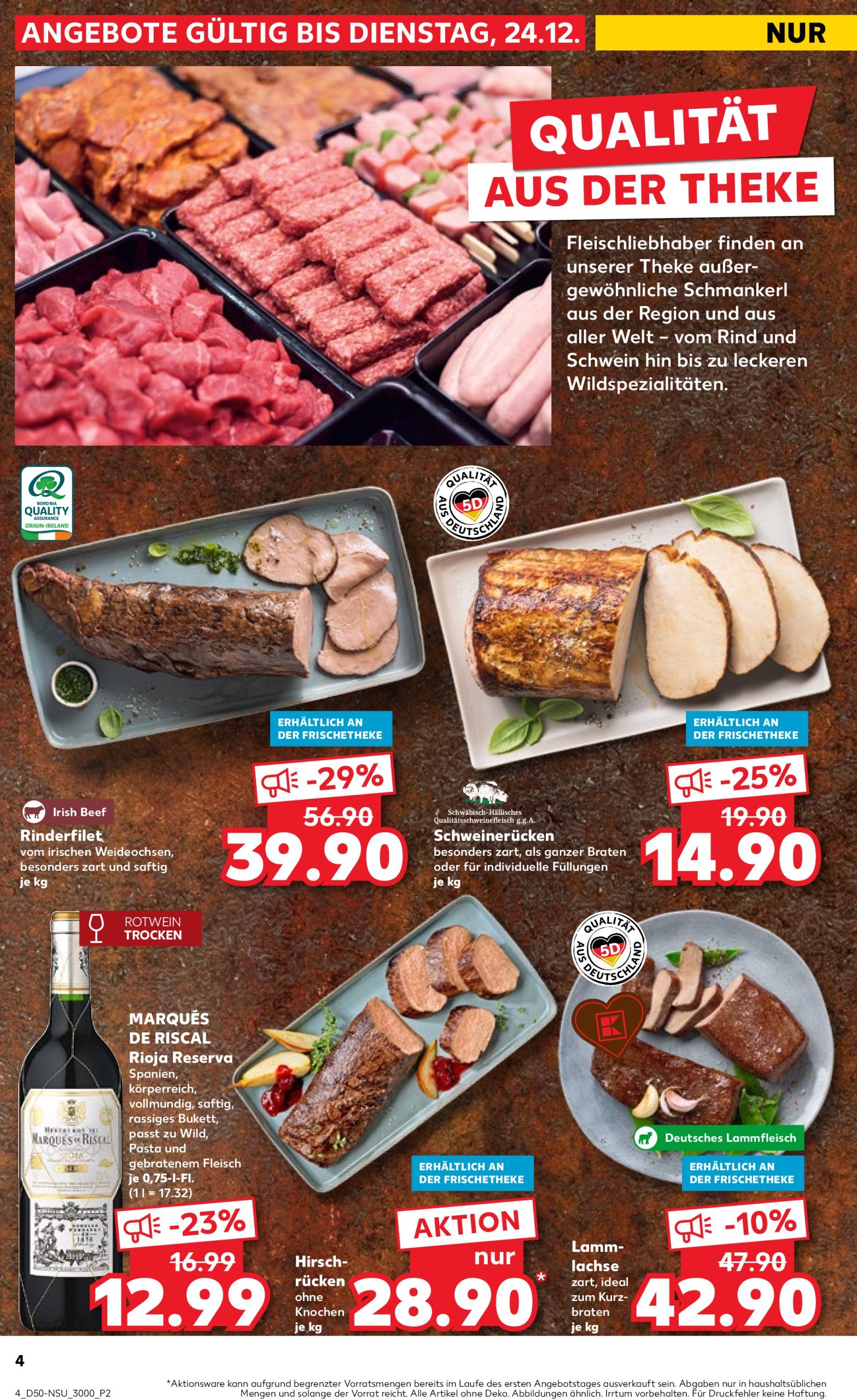 kaufland - Kaufland - Neckarsulm-Prospekt gültig von 12.12. bis 24.12. - page: 4