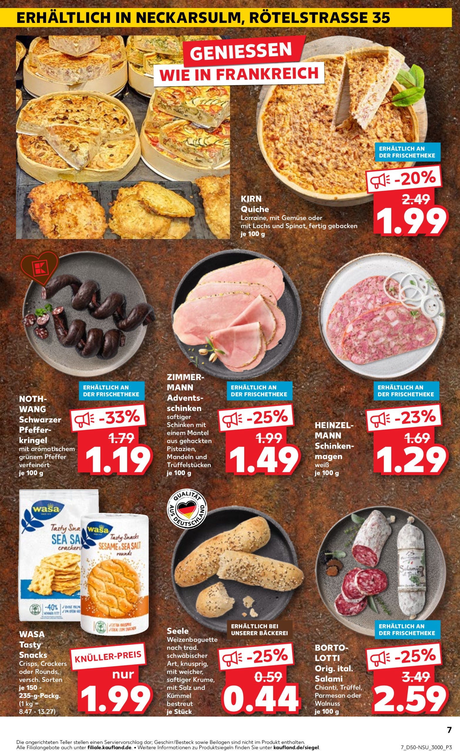 kaufland - Kaufland - Neckarsulm-Prospekt gültig von 12.12. bis 24.12. - page: 7