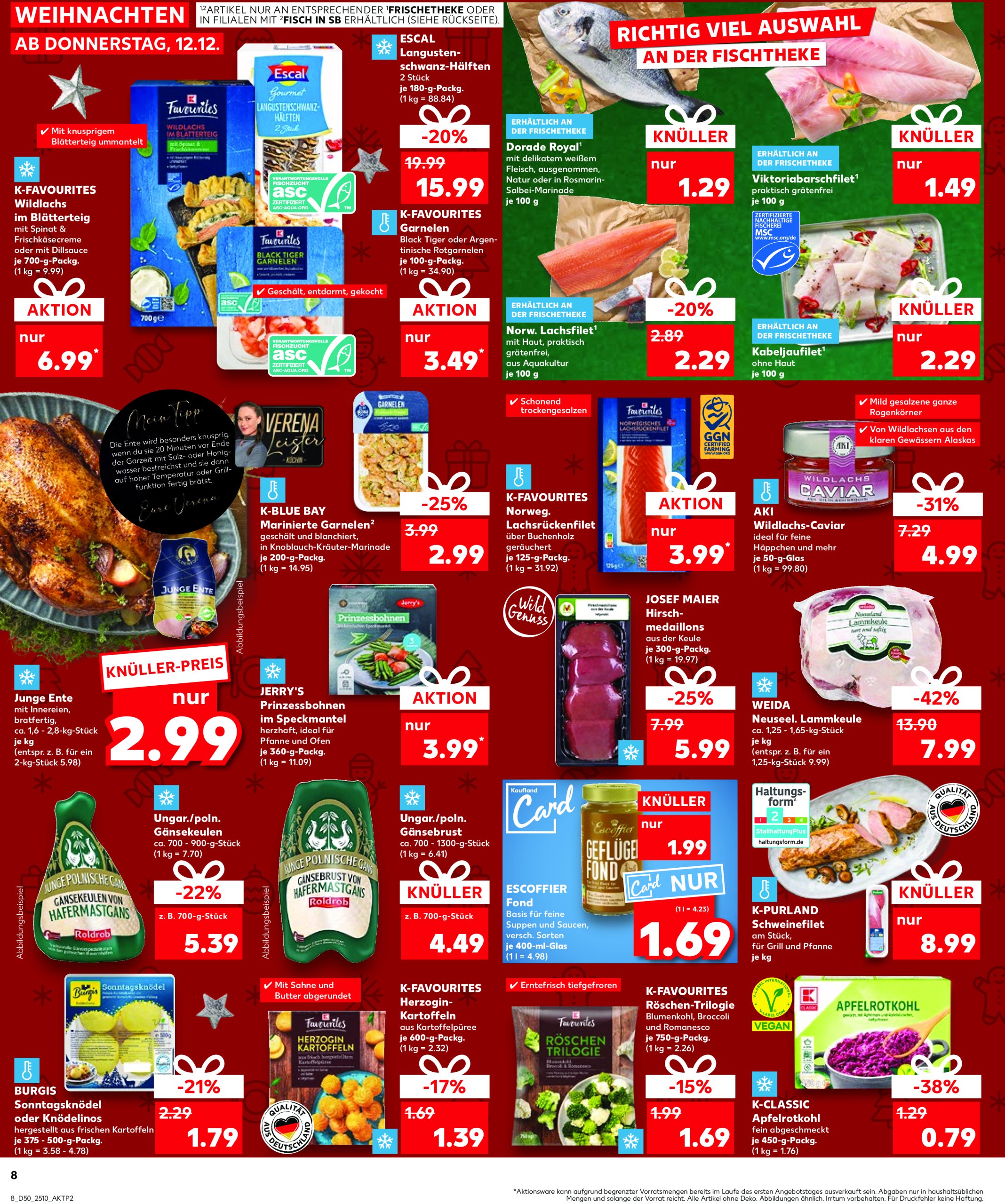 kaufland - Kaufland-Prospekt gültig von 12.12. bis 18.12. - page: 8