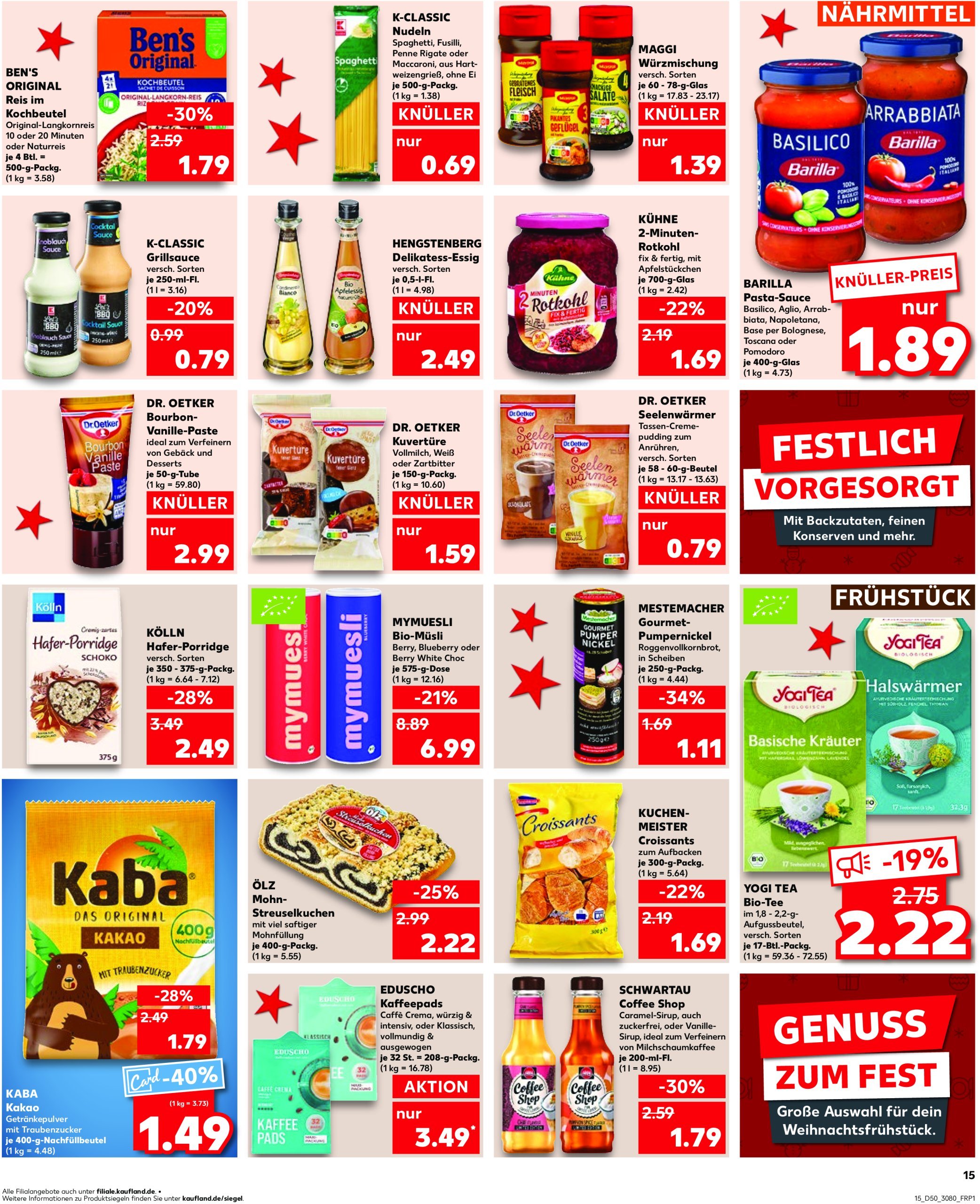 kaufland - Kaufland-Prospekt gültig von 12.12. bis 18.12. - page: 15