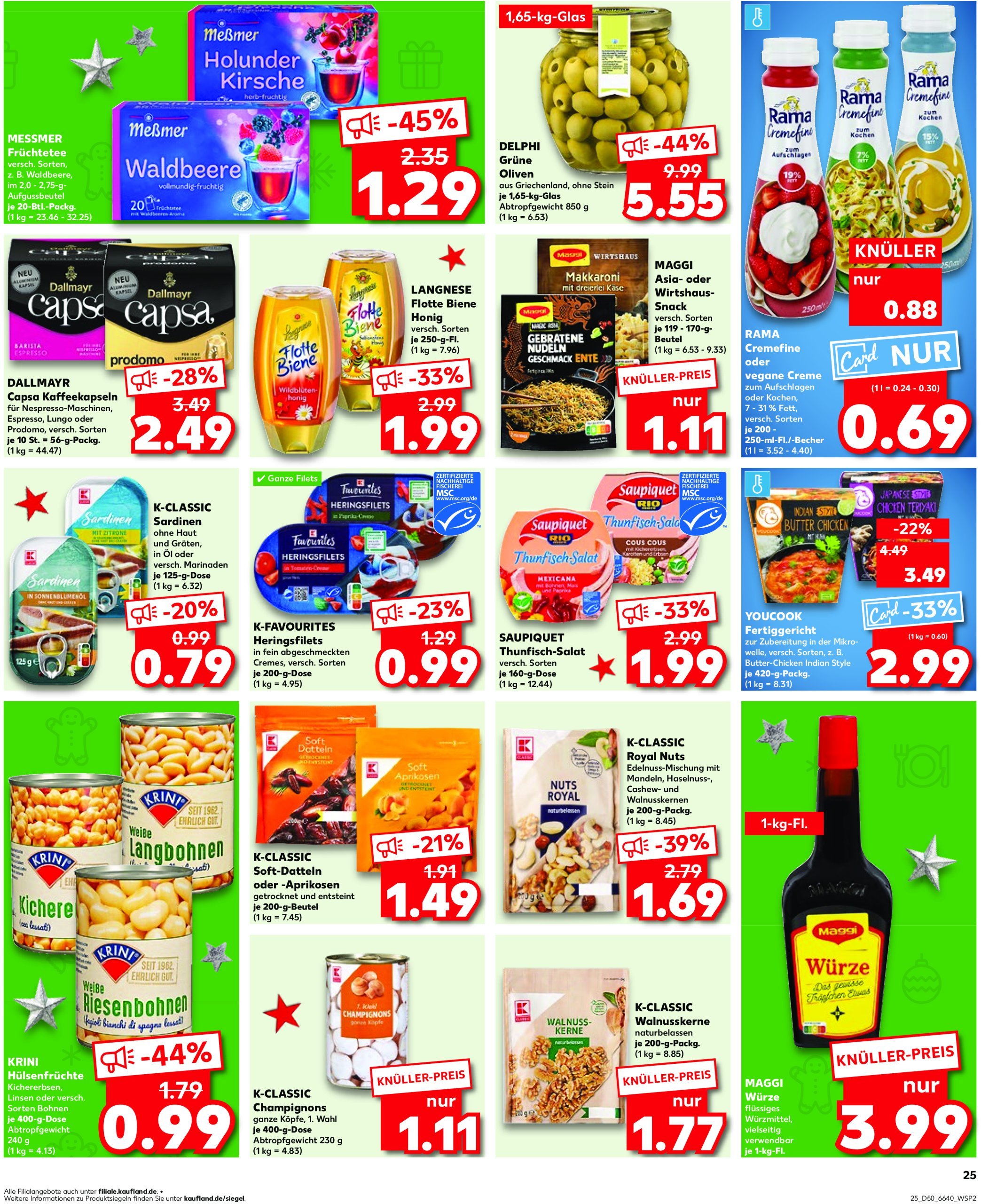 kaufland - Kaufland-Prospekt gültig von 12.12. bis 18.12. - page: 25