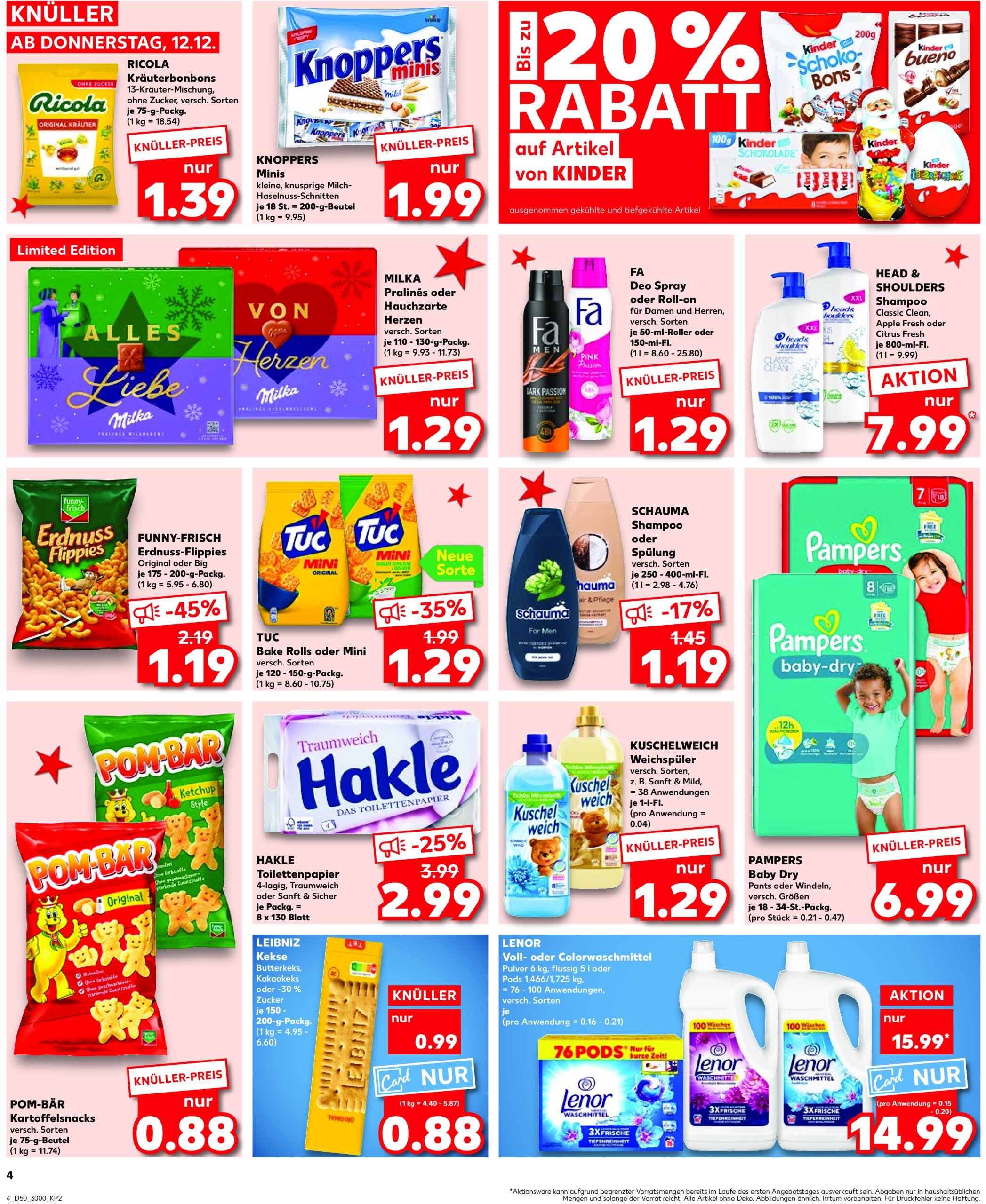 kaufland - Kaufland-Prospekt gültig von 12.12. bis 18.12. - page: 4