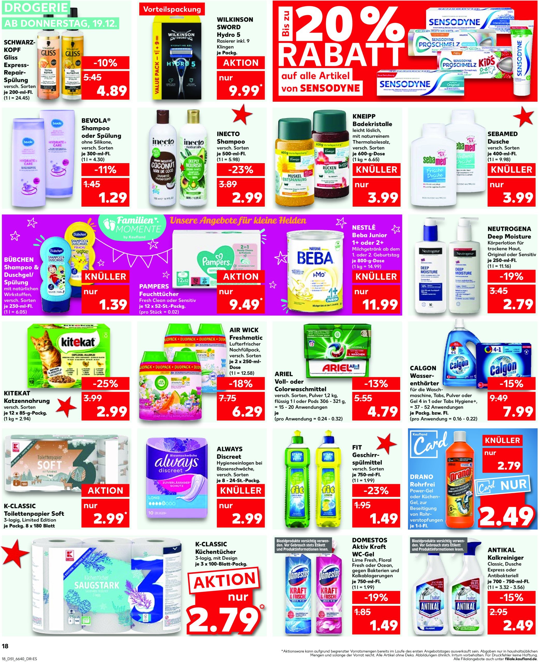 kaufland - Kaufland-Prospekt gültig von 19.12. bis 24.12. - page: 18