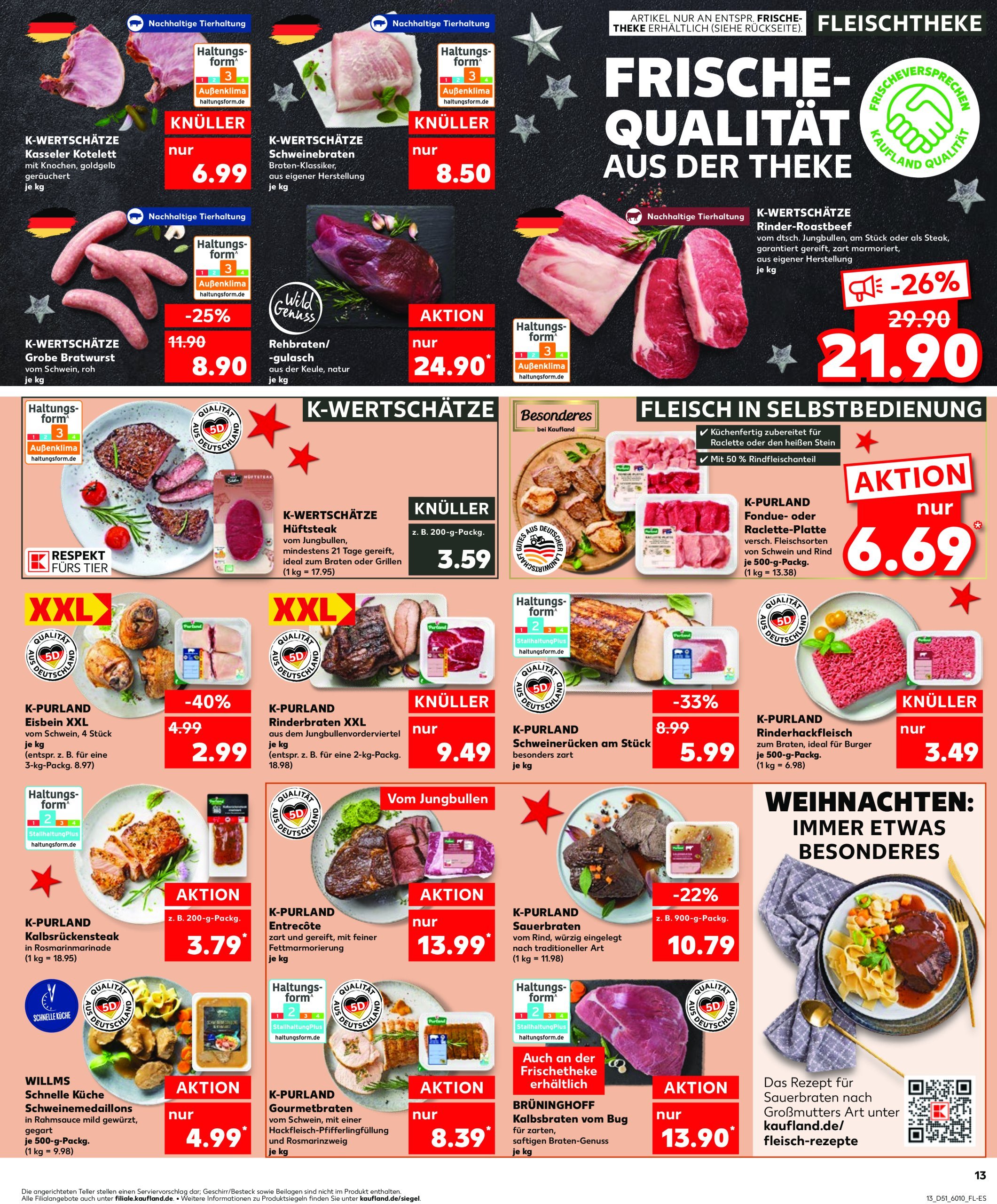 kaufland - Kaufland-Prospekt gültig von 19.12. bis 24.12. - page: 13