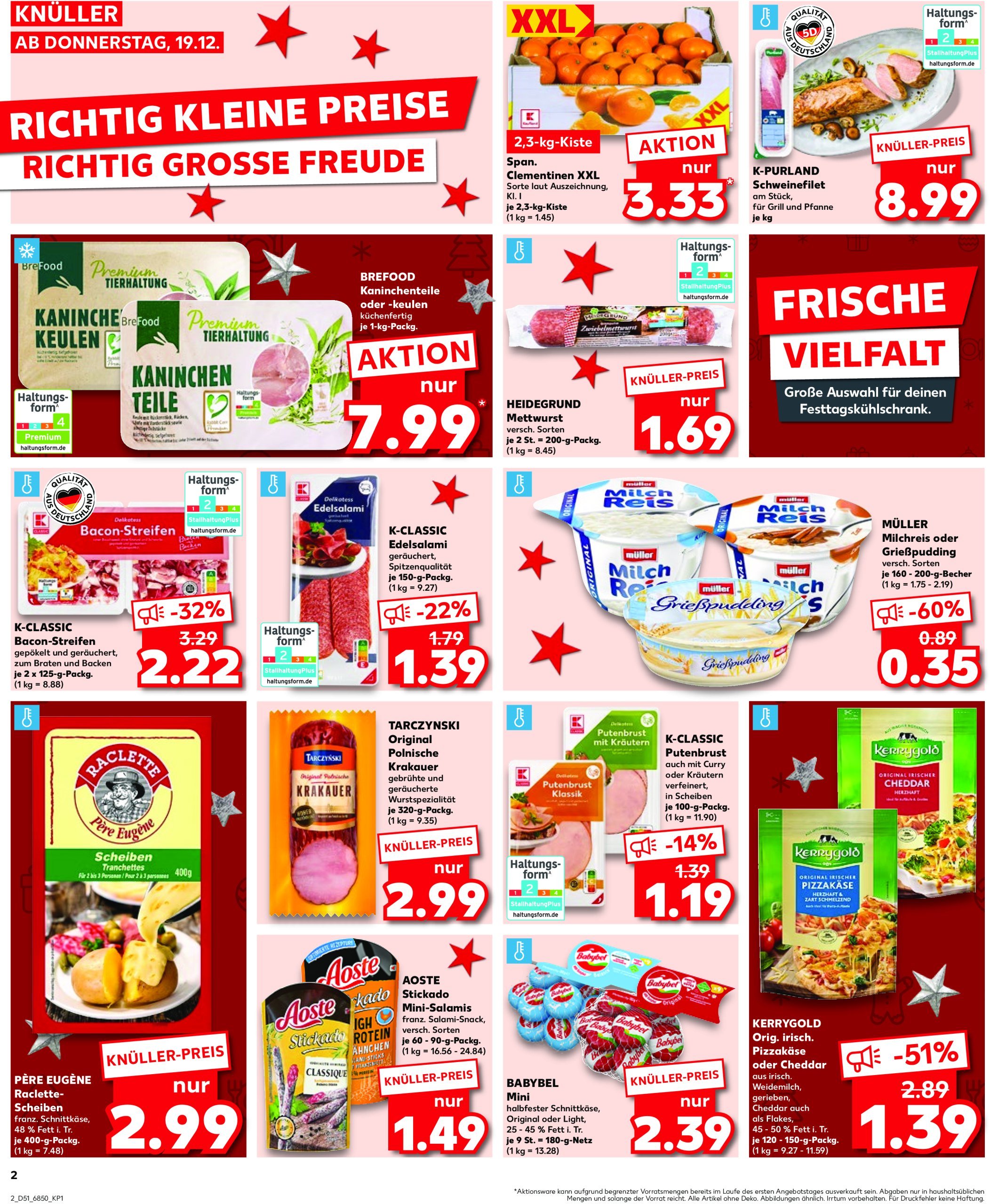 kaufland - Kaufland-Prospekt gültig von 19.12. bis 24.12. - page: 2