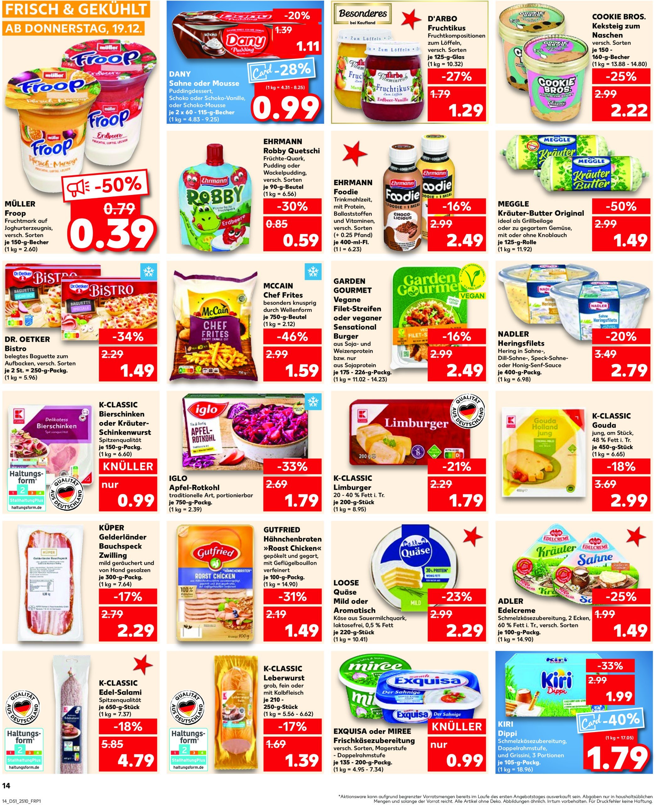 kaufland - Kaufland-Prospekt gültig von 19.12. bis 24.12. - page: 14