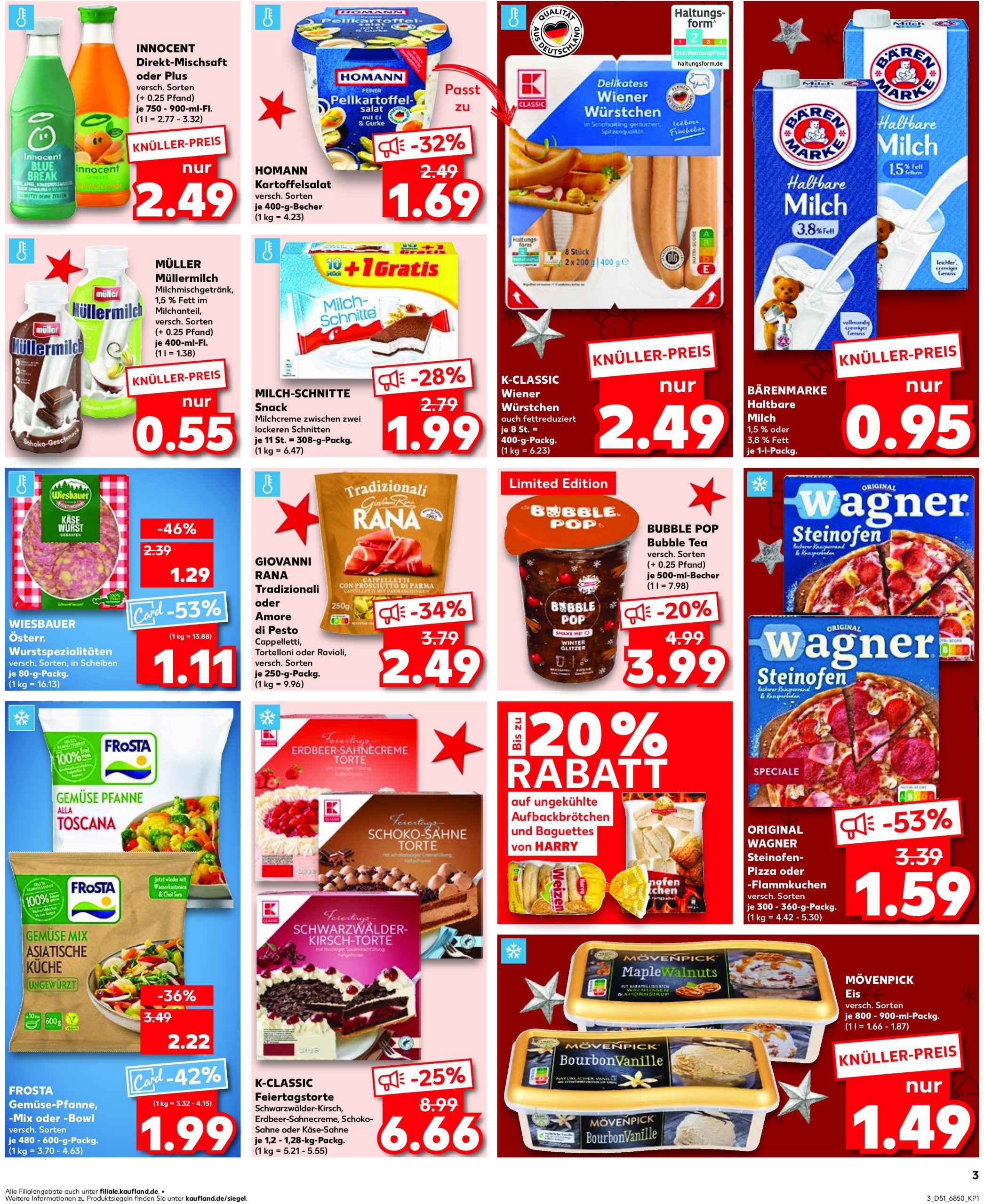 kaufland - Kaufland-Prospekt gültig von 19.12. bis 24.12. - page: 3