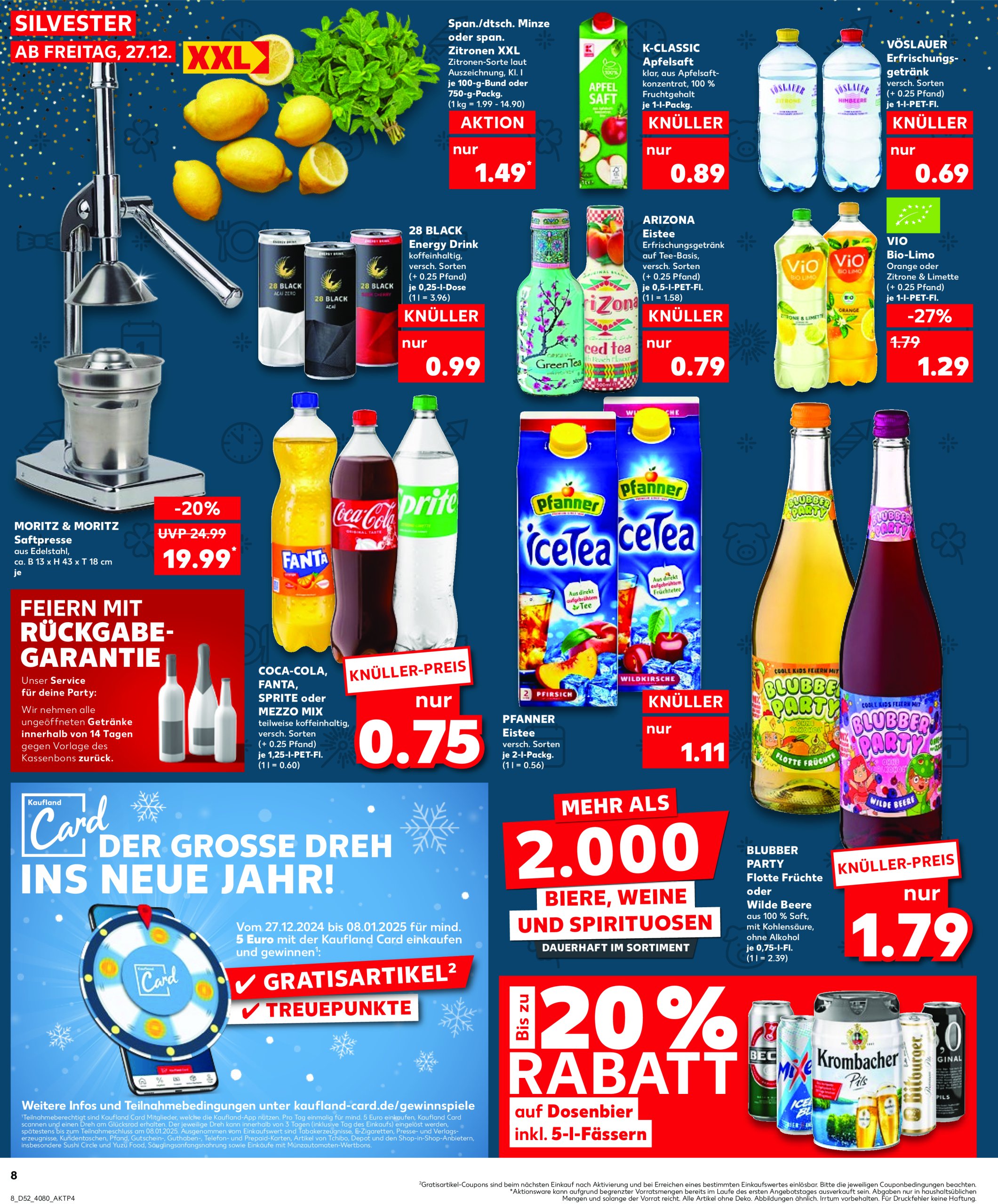 kaufland - Kaufland-Prospekt gültig von 27.12. bis 31.12. - page: 8