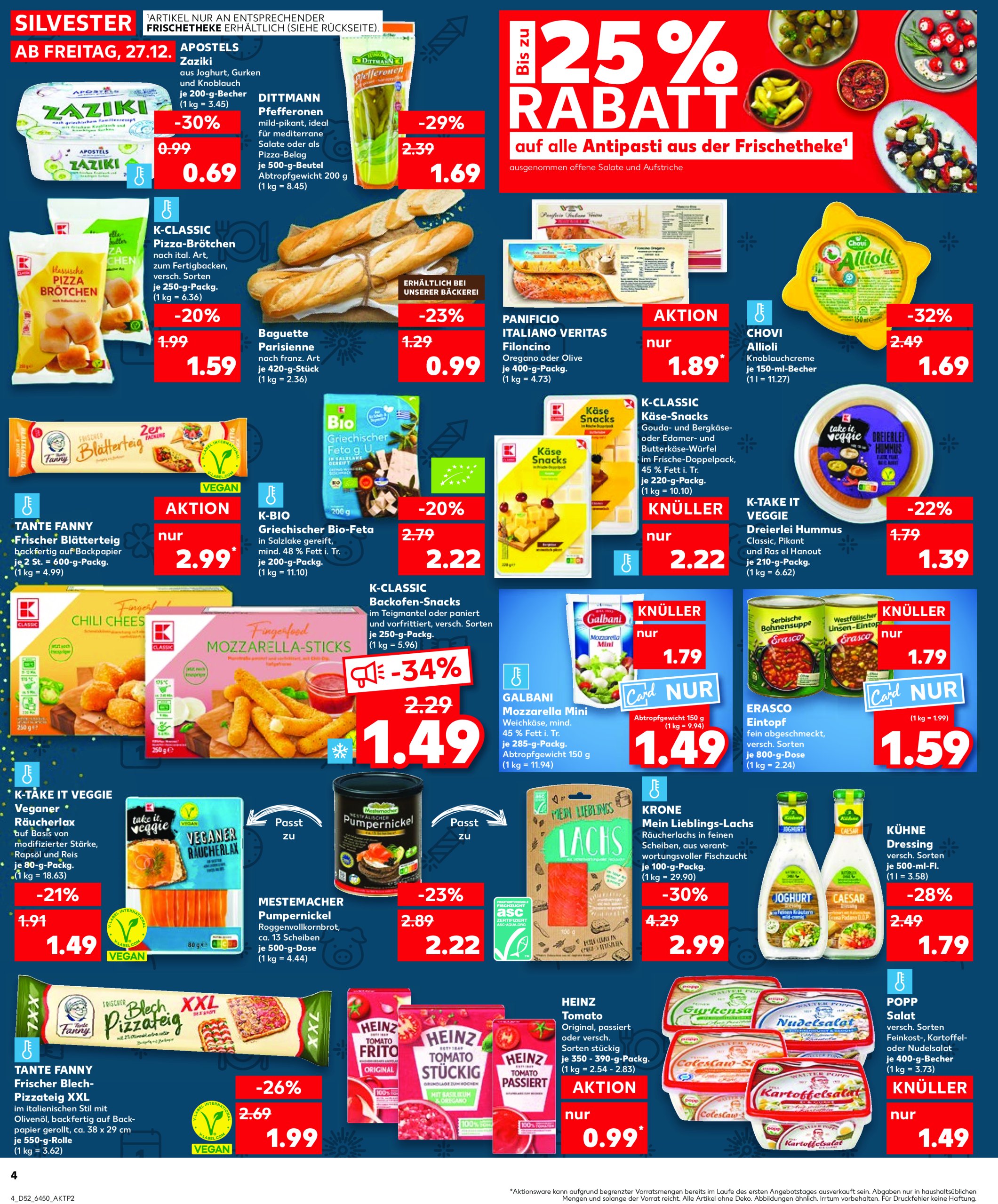 kaufland - Kaufland-Prospekt gültig von 27.12. bis 31.12. - page: 4