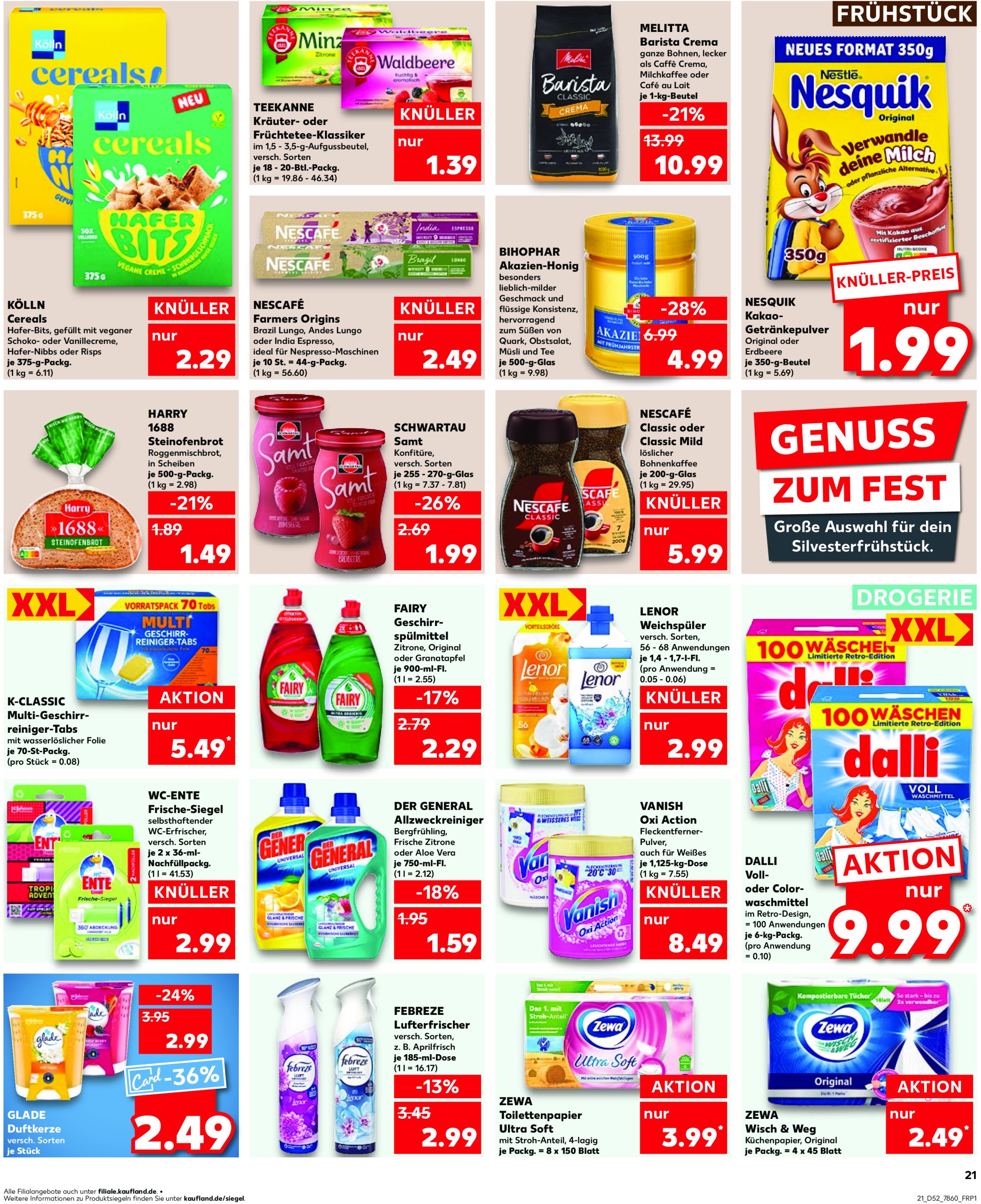 kaufland - Kaufland-Prospekt gültig von 27.12. bis 31.12. - page: 21