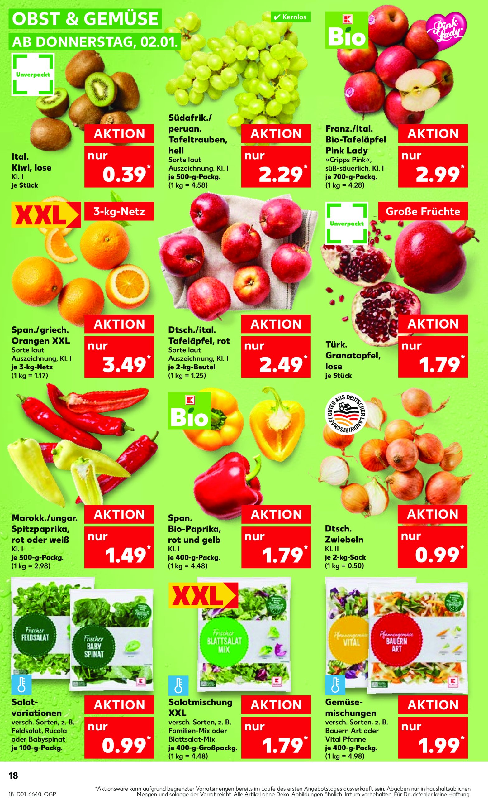 kaufland - Kaufland-Prospekt gültig von 02.01. bis 08.01. - page: 16