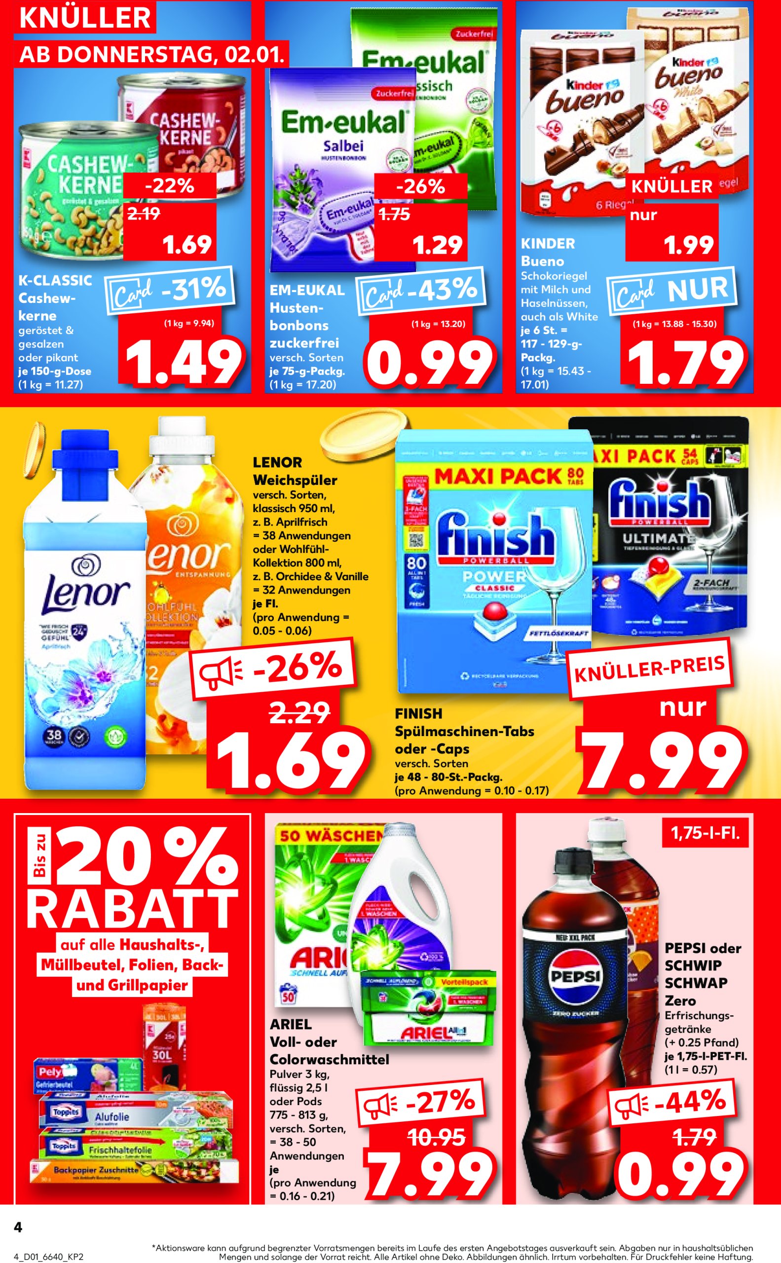 kaufland - Kaufland-Prospekt gültig von 02.01. bis 08.01. - page: 4